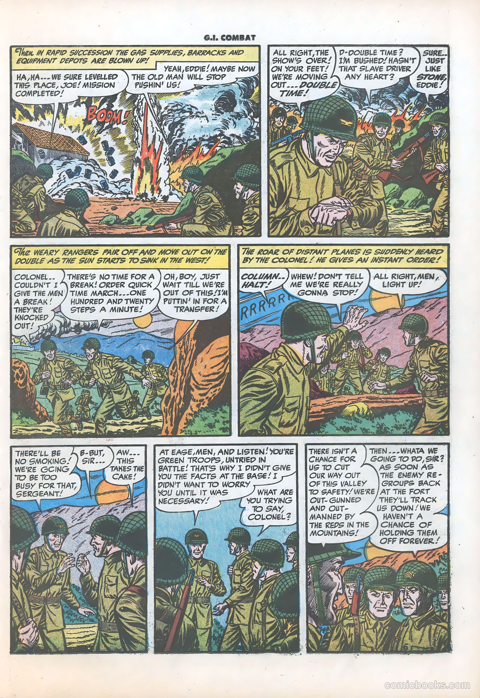 G.I. Combat #29 (1955) — page 23 of 35