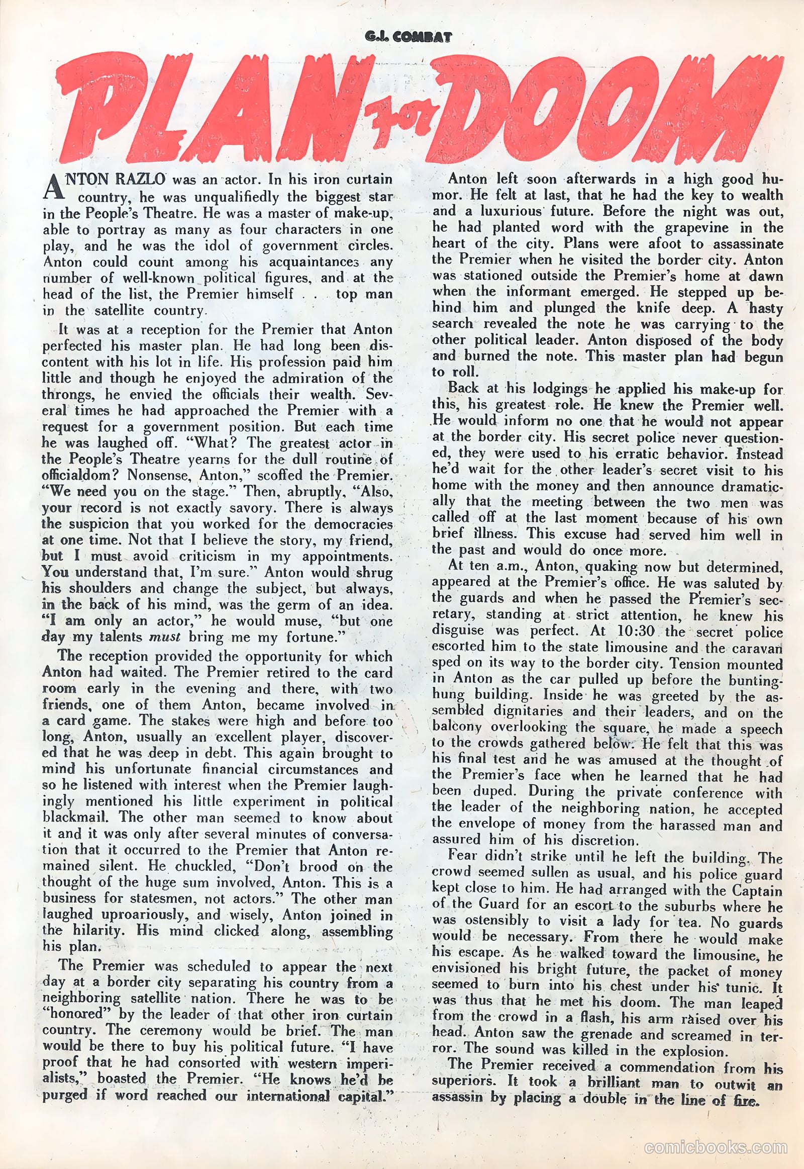 G.I. Combat #29 (1955) — page 26 of 35