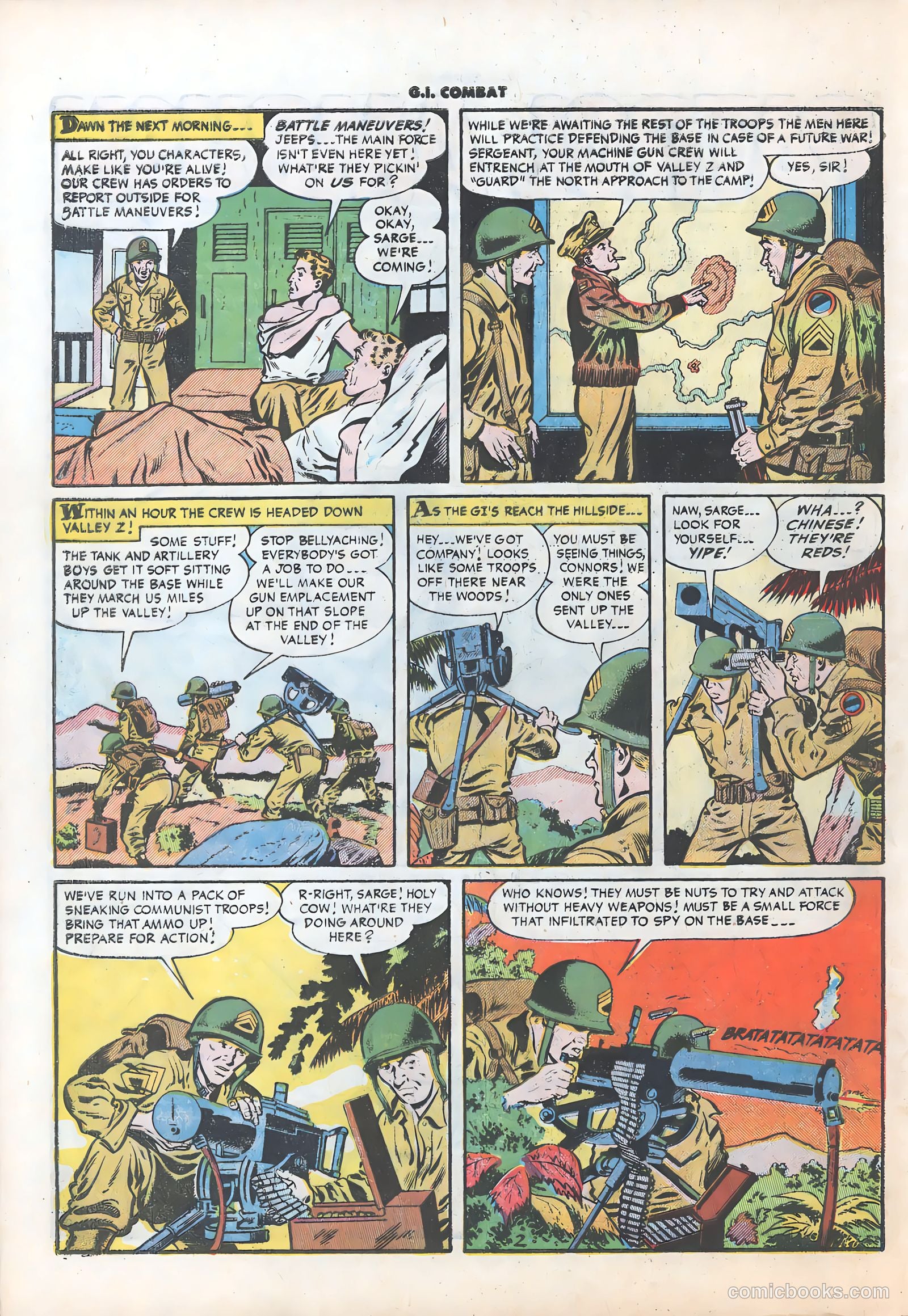 G.I. Combat #29 (1955) — page 28 of 35