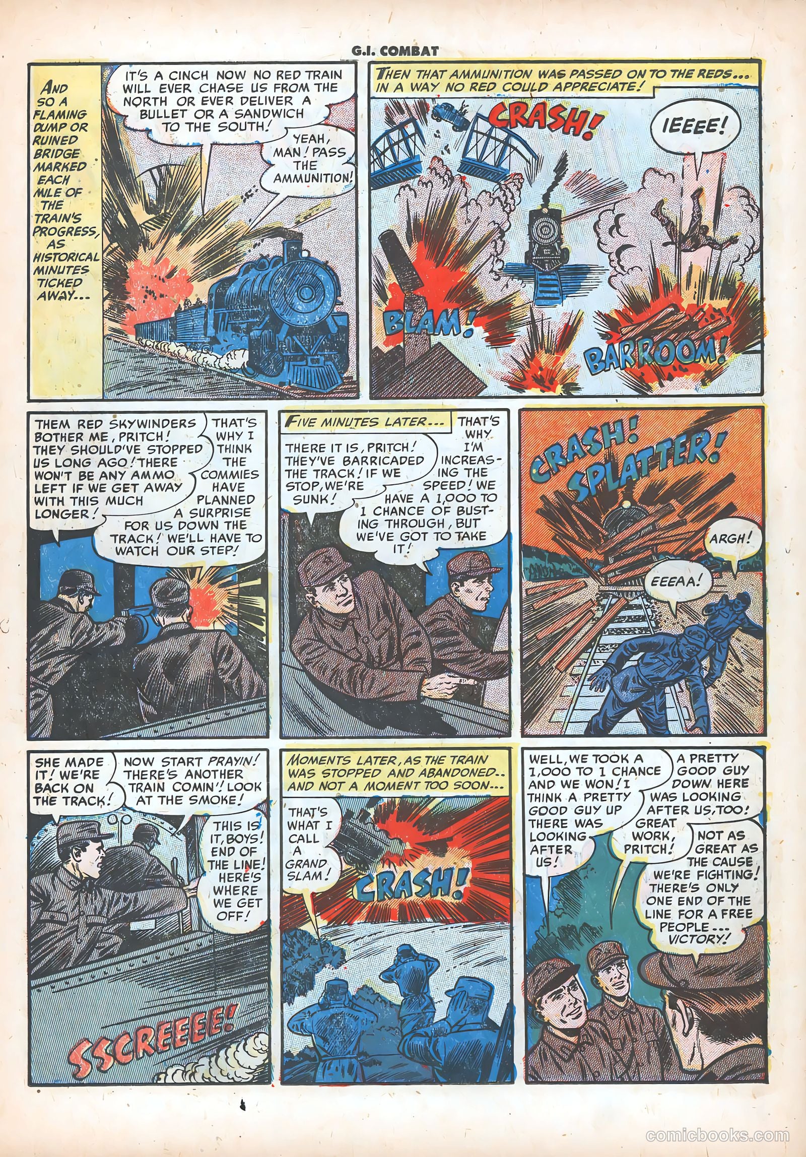G.I. Combat #3 (1953) — page 11 of 36