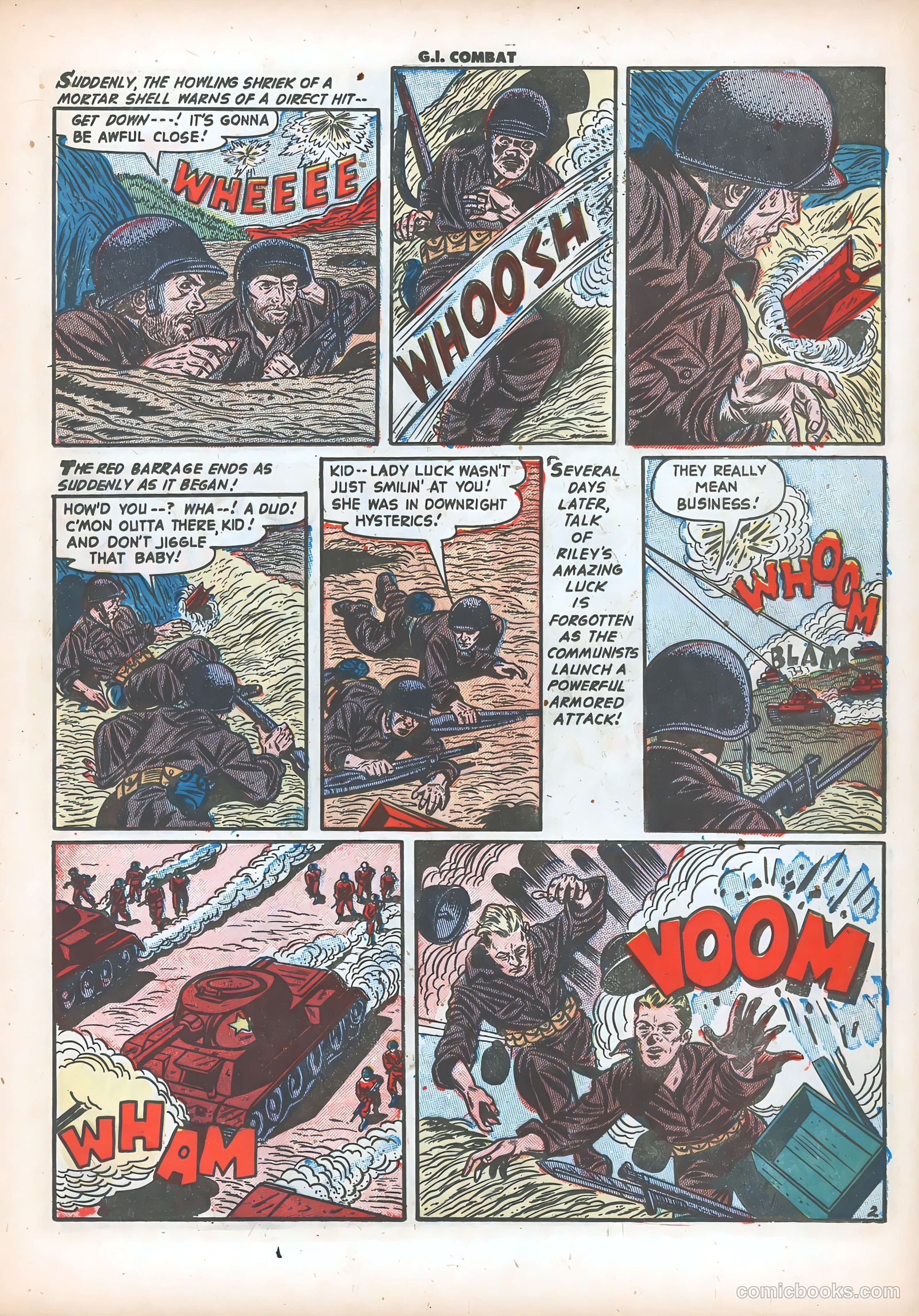 G.I. Combat #3 (1953) — page 13 of 36