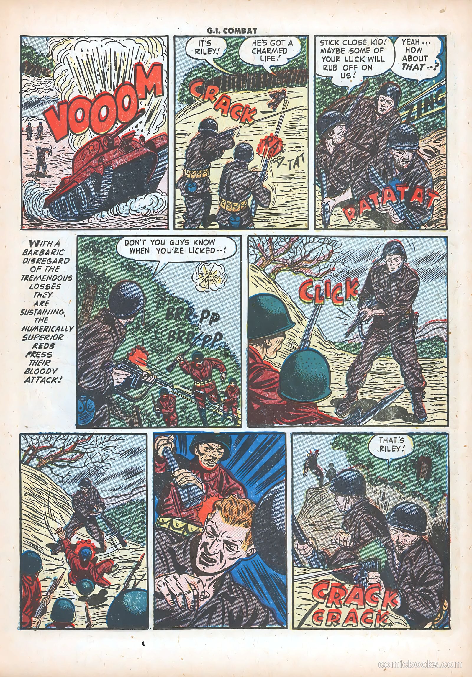G.I. Combat #3 (1953) — page 15 of 36