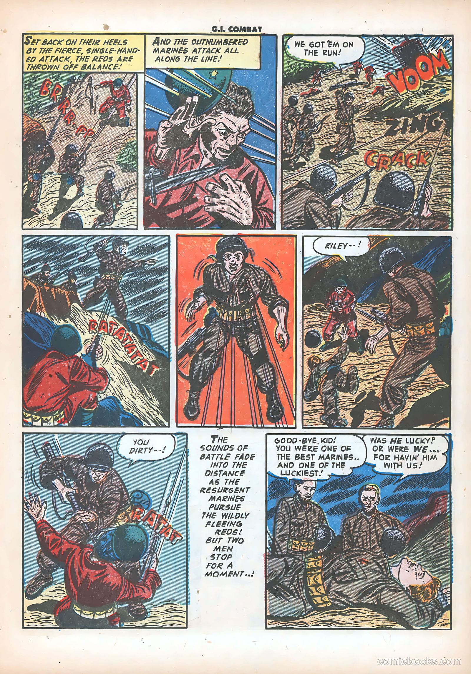 G.I. Combat #3 (1953) — page 17 of 36