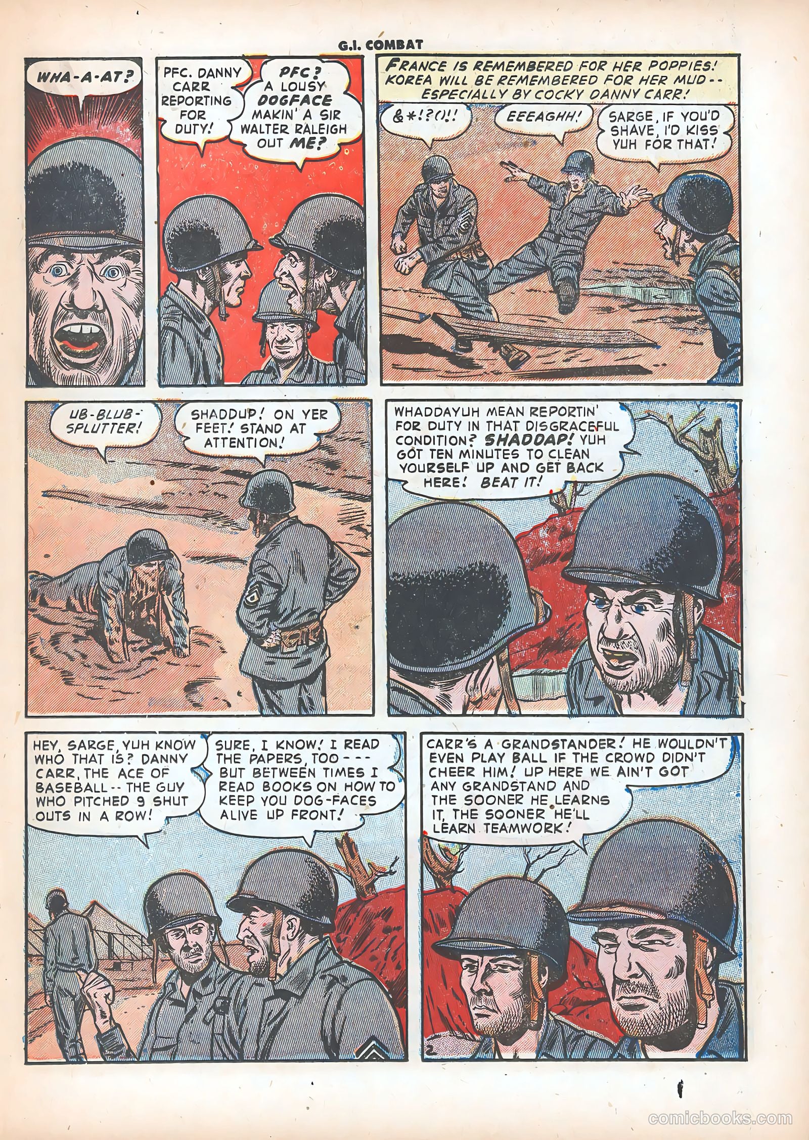 G.I. Combat #3 (1953) — page 21 of 36