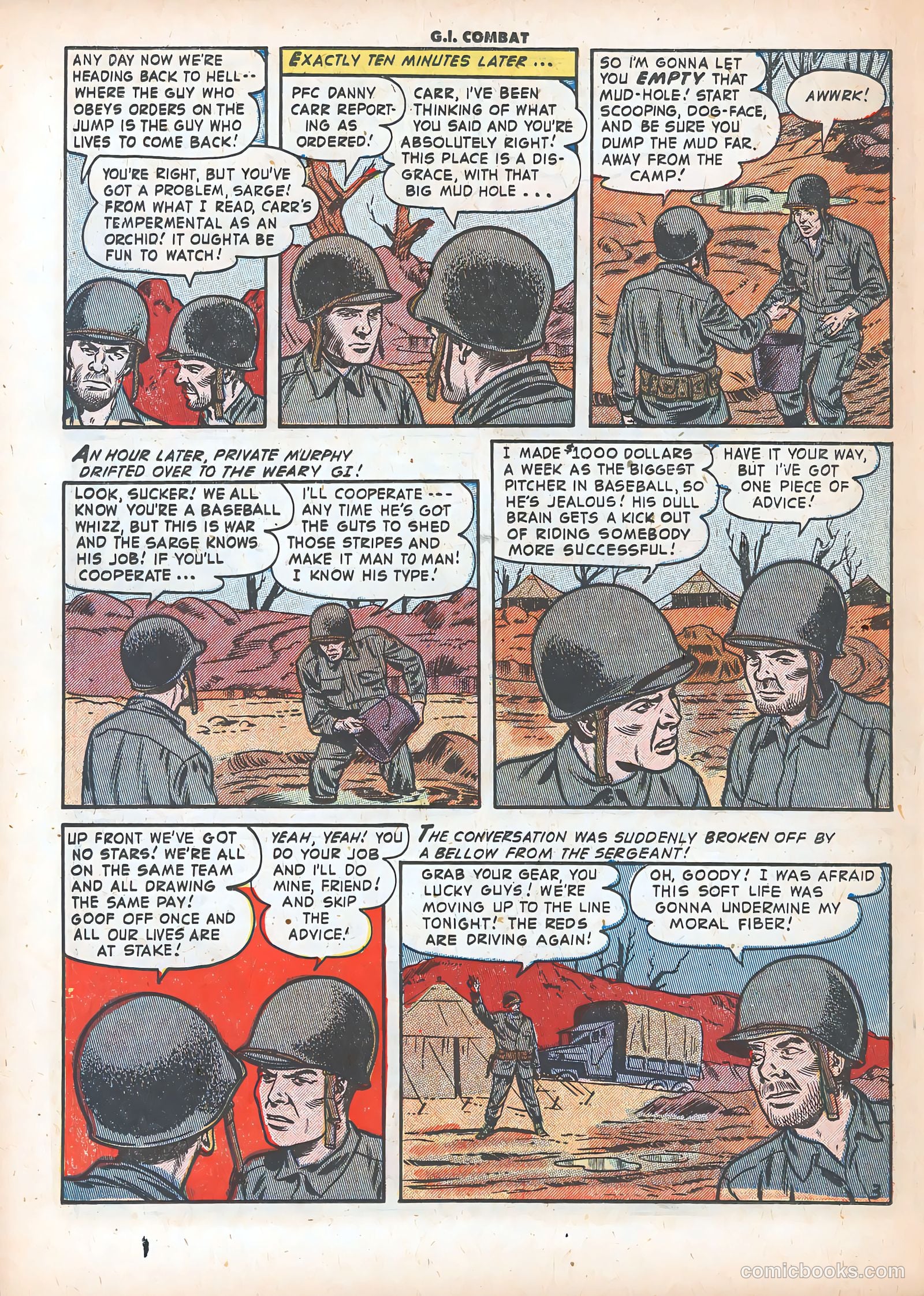 G.I. Combat #3 (1953) — page 22 of 36