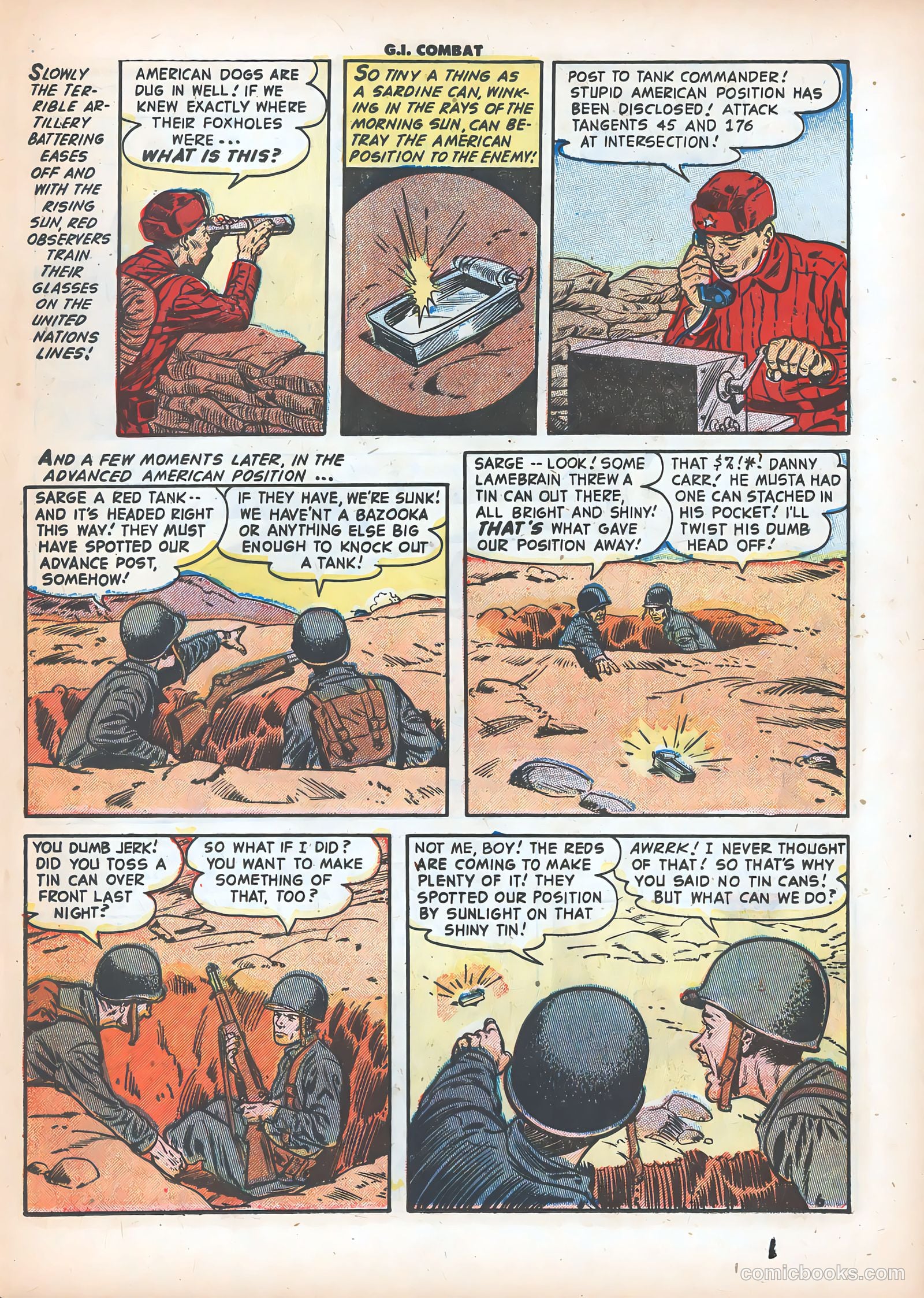 G.I. Combat #3 (1953) — page 25 of 36