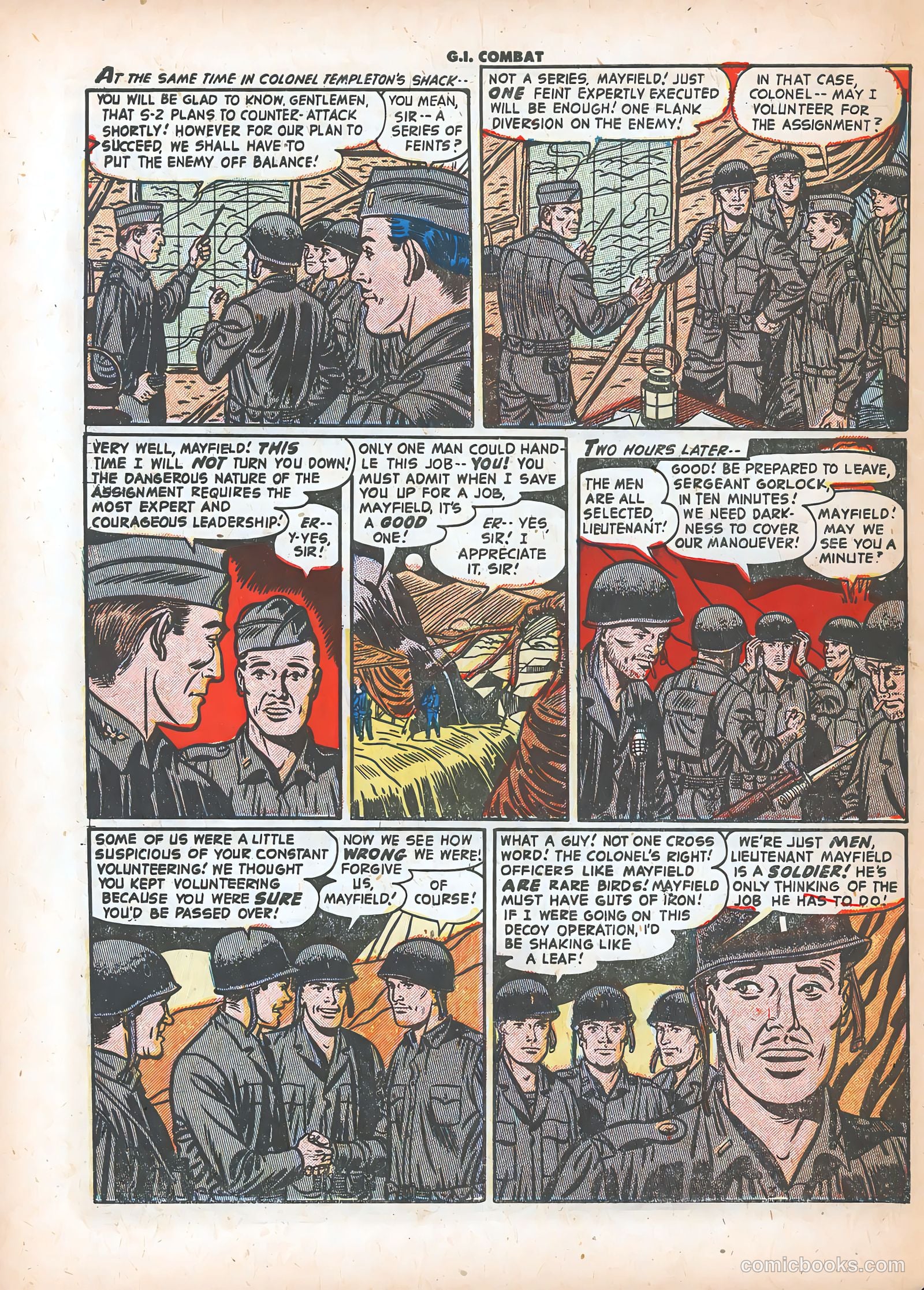 G.I. Combat #3 (1953) — page 30 of 36