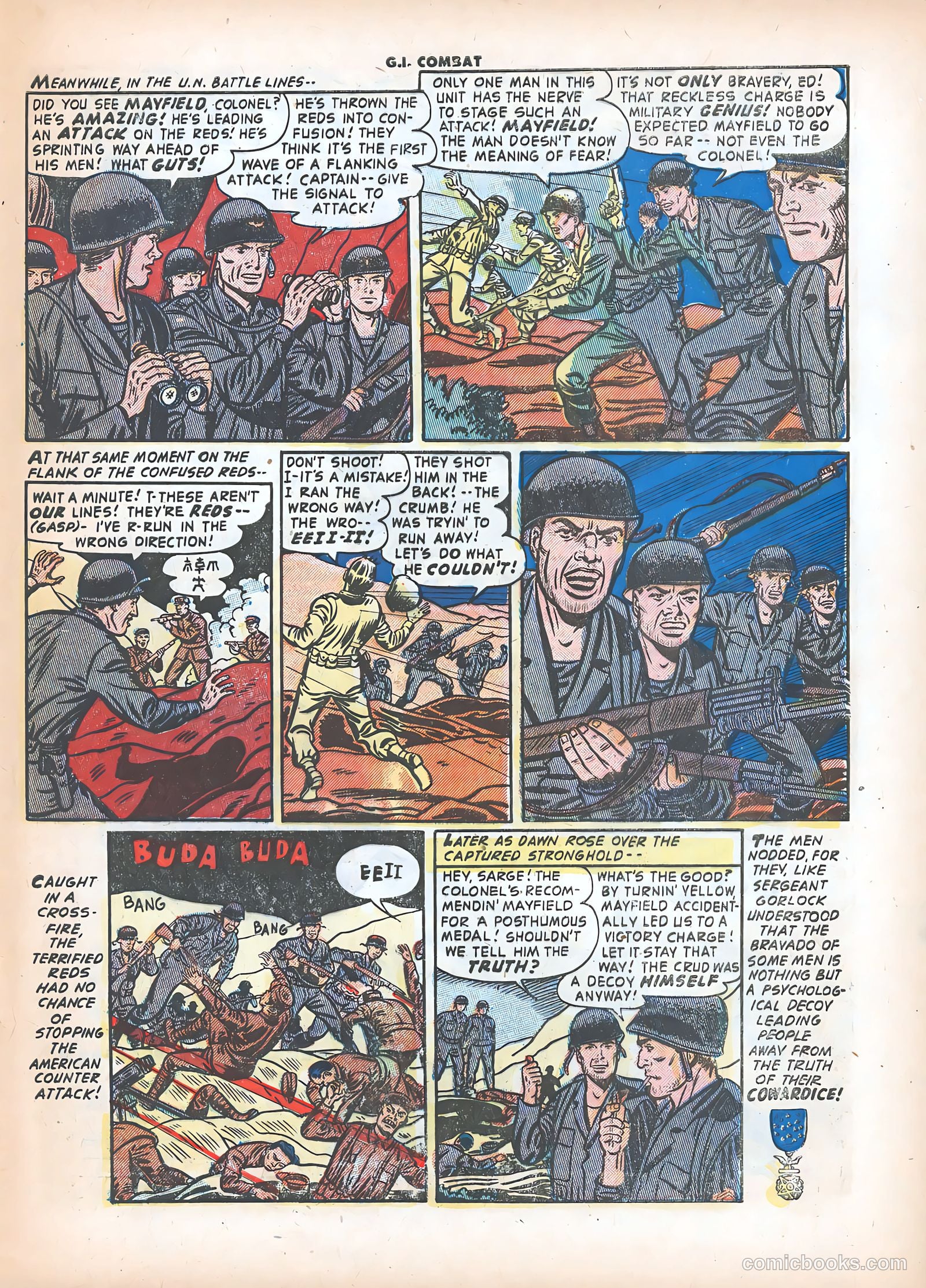 G.I. Combat #3 (1953) — page 33 of 36