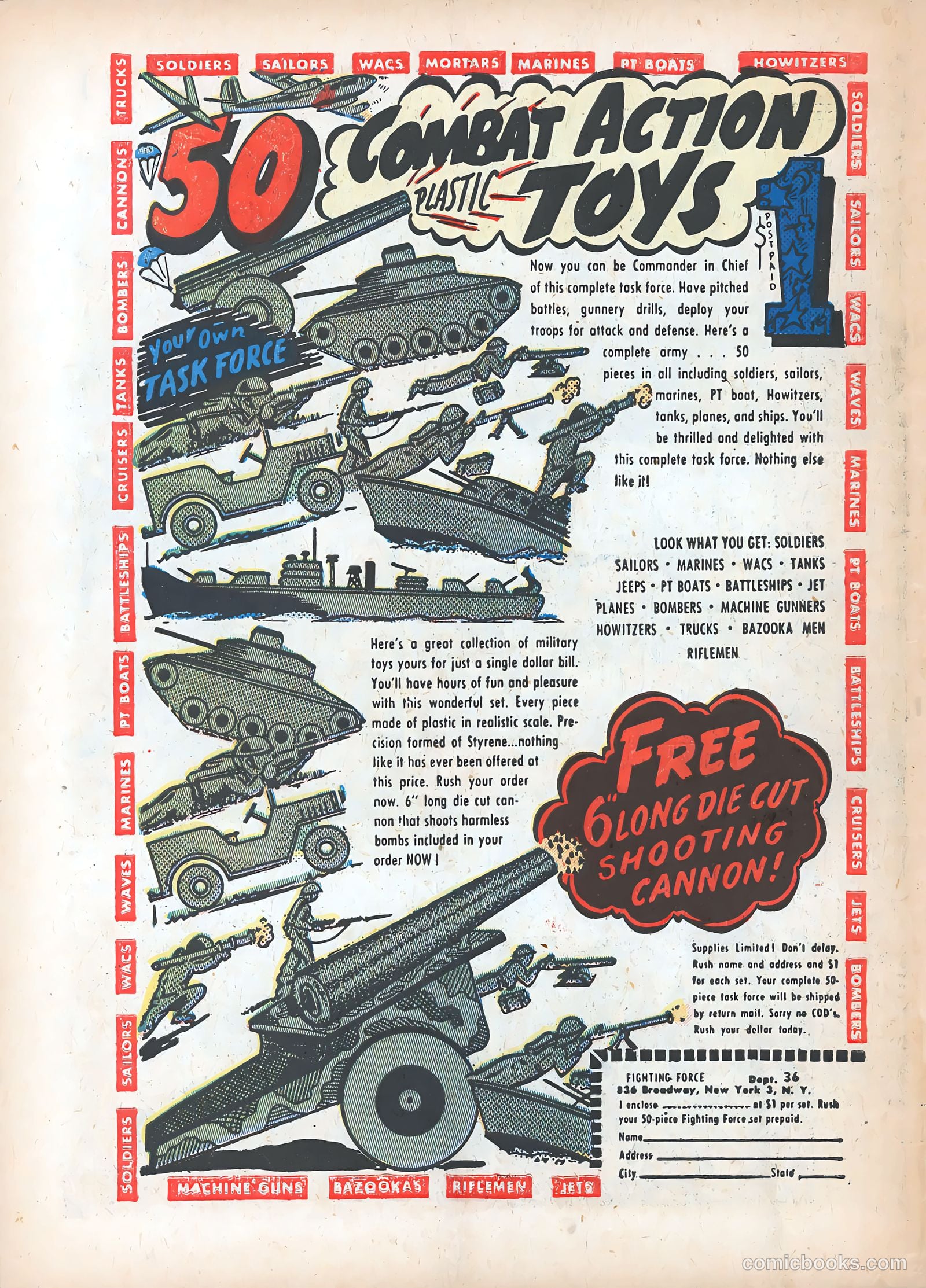 G.I. Combat #3 (1953) — page 34 of 36