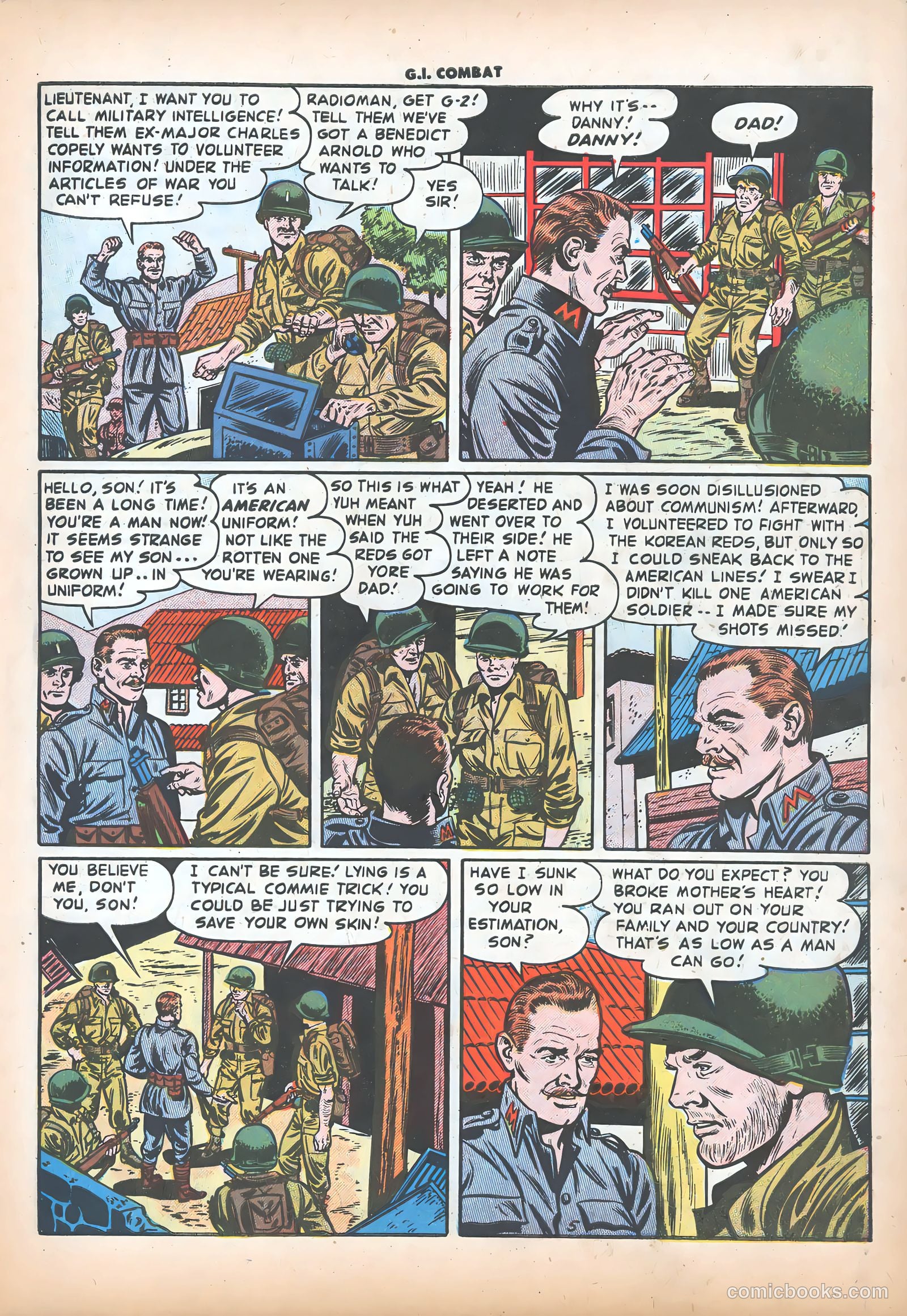 G.I. Combat #30 (1955) — page 7 of 36
