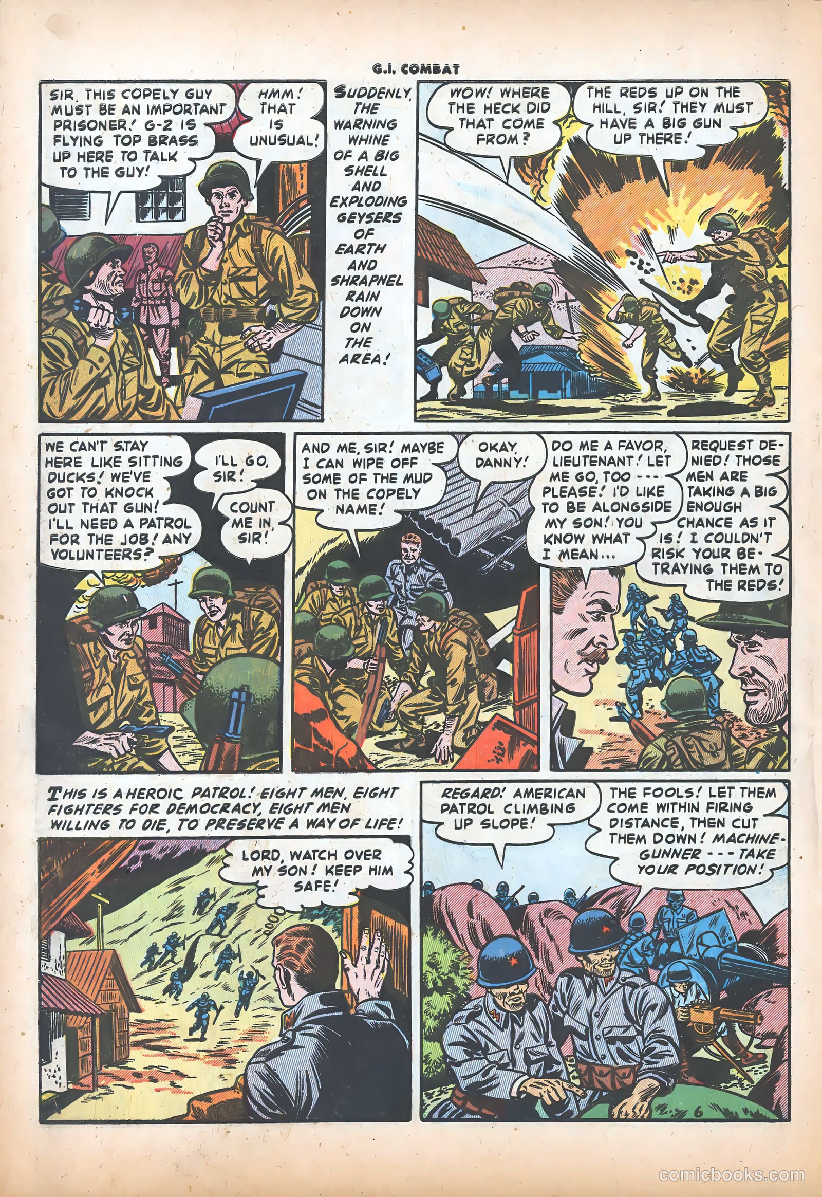 G.I. Combat #30 (1955) — page 8 of 36