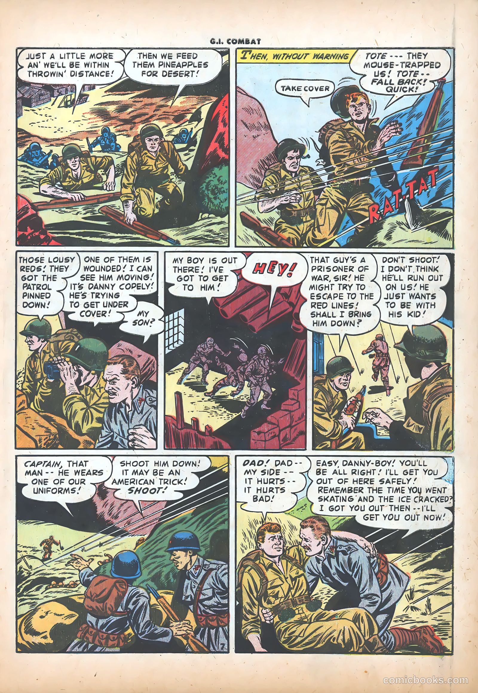 G.I. Combat #30 (1955) — page 9 of 36