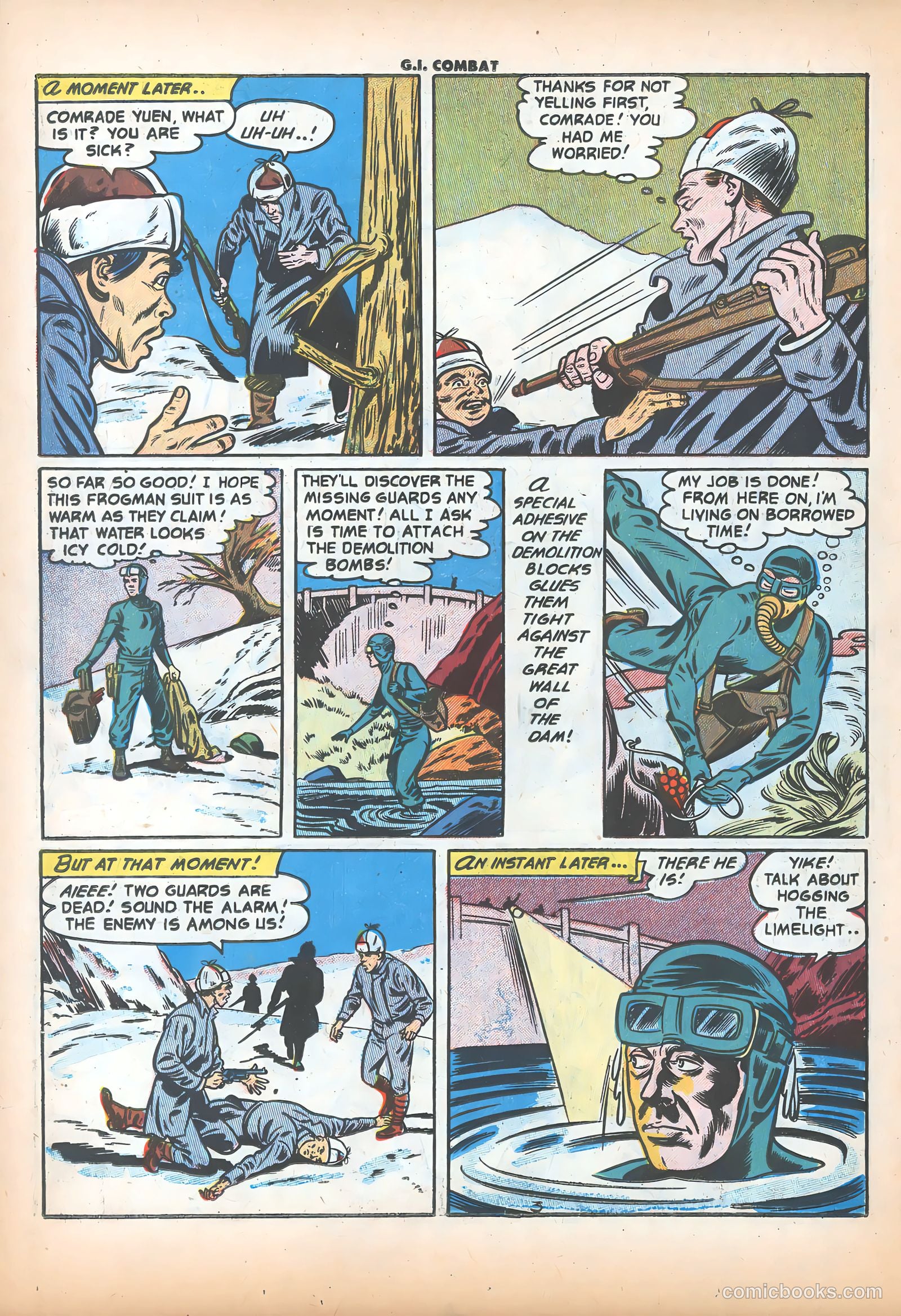 G.I. Combat #30 (1955) — page 14 of 36