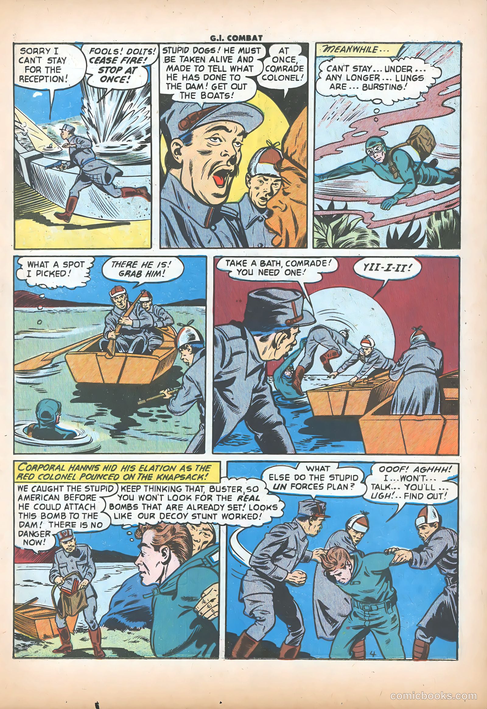 G.I. Combat #30 (1955) — page 15 of 36