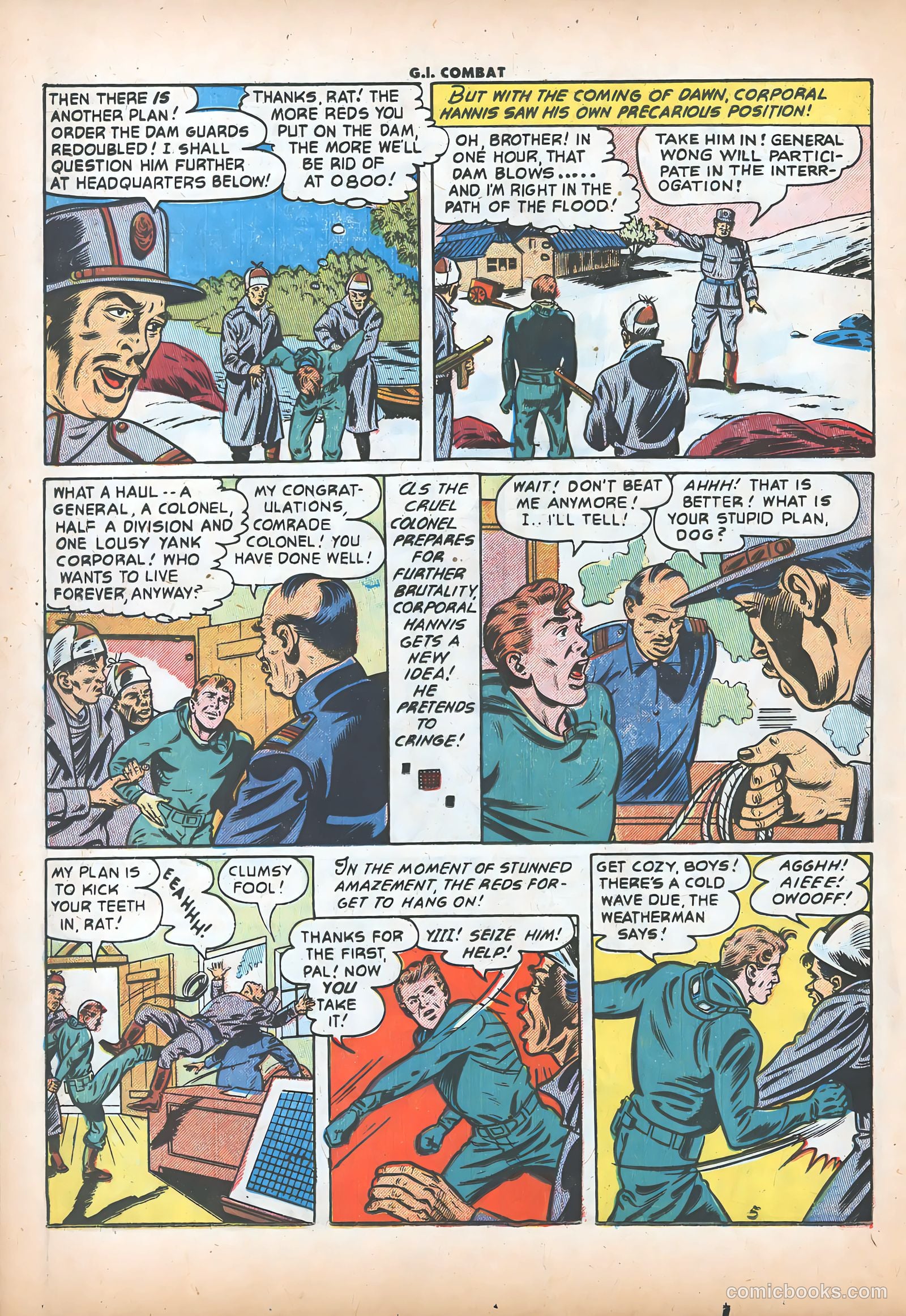 G.I. Combat #30 (1955) — page 16 of 36