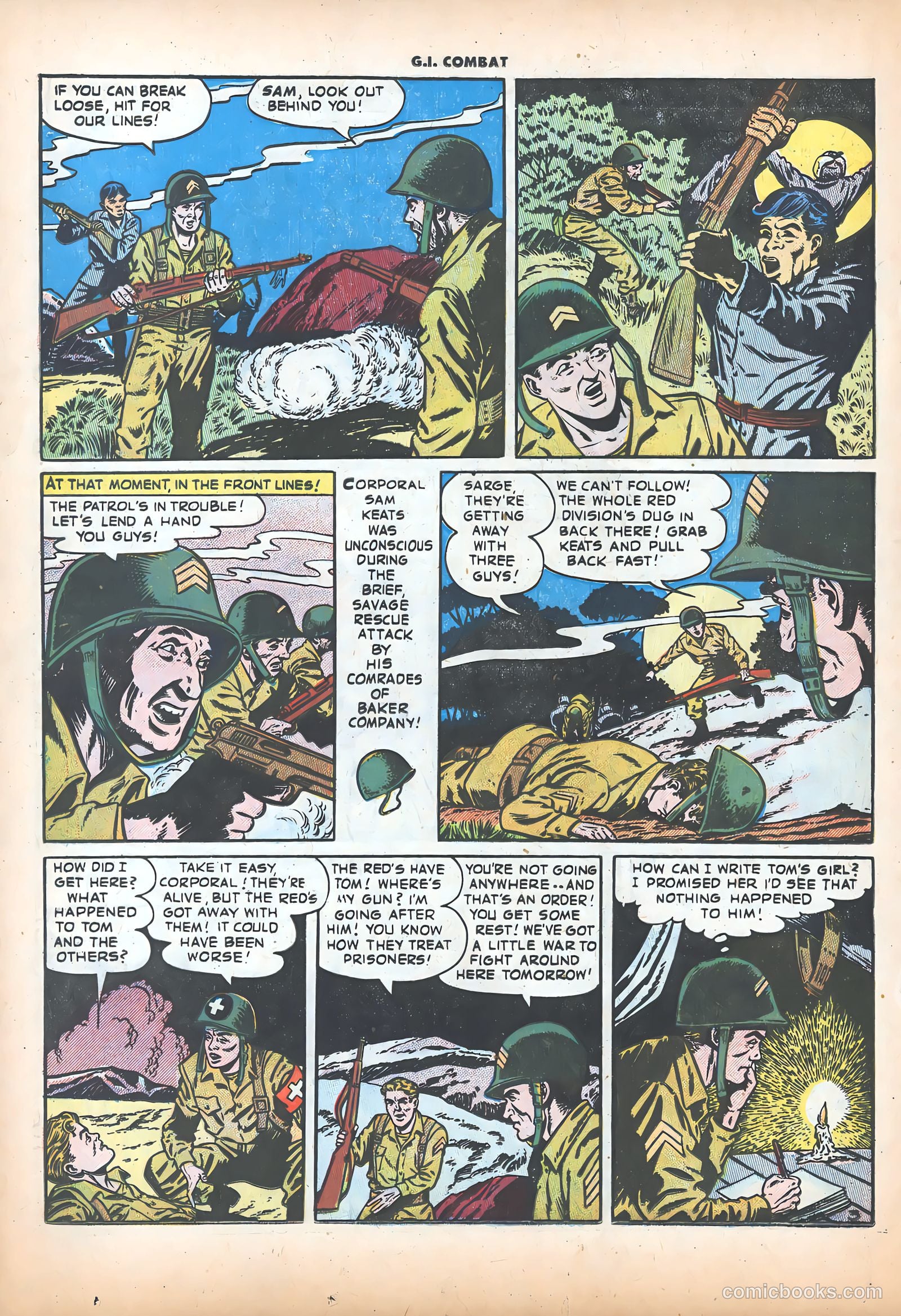 G.I. Combat #30 (1955) — page 20 of 36