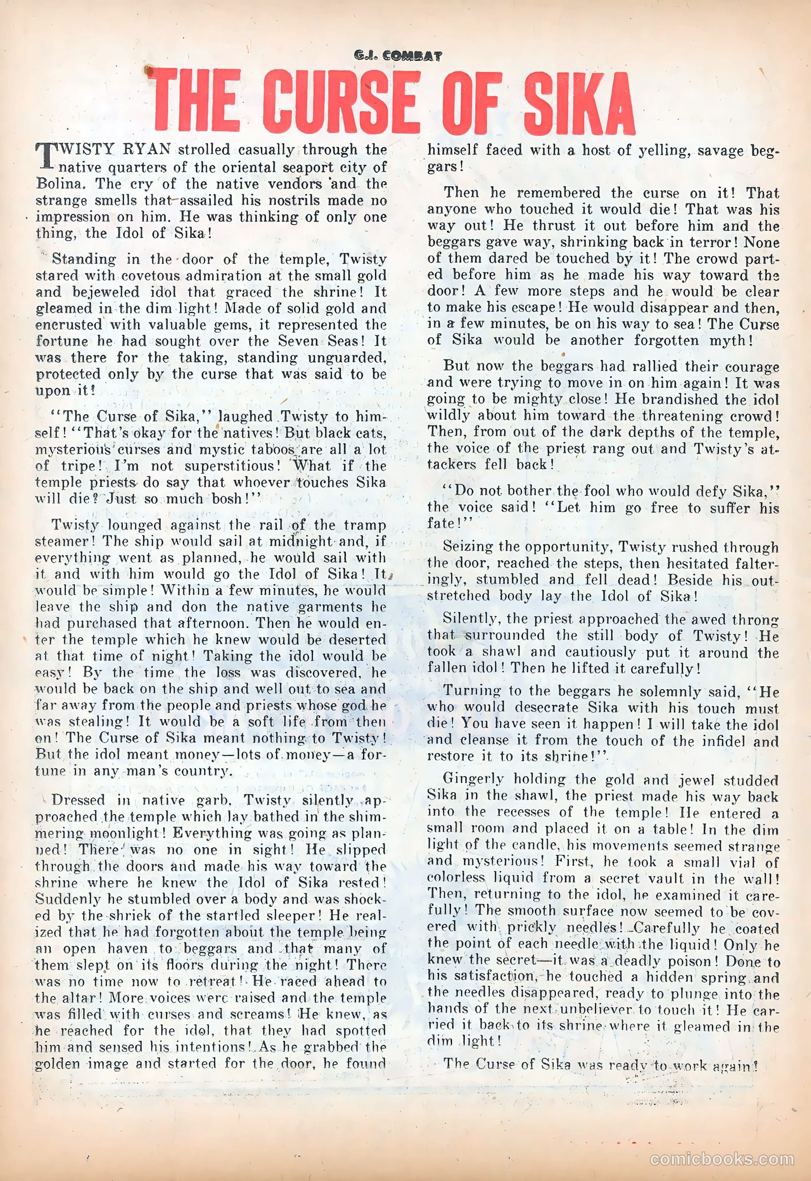 G.I. Combat #30 (1955) — page 26 of 36