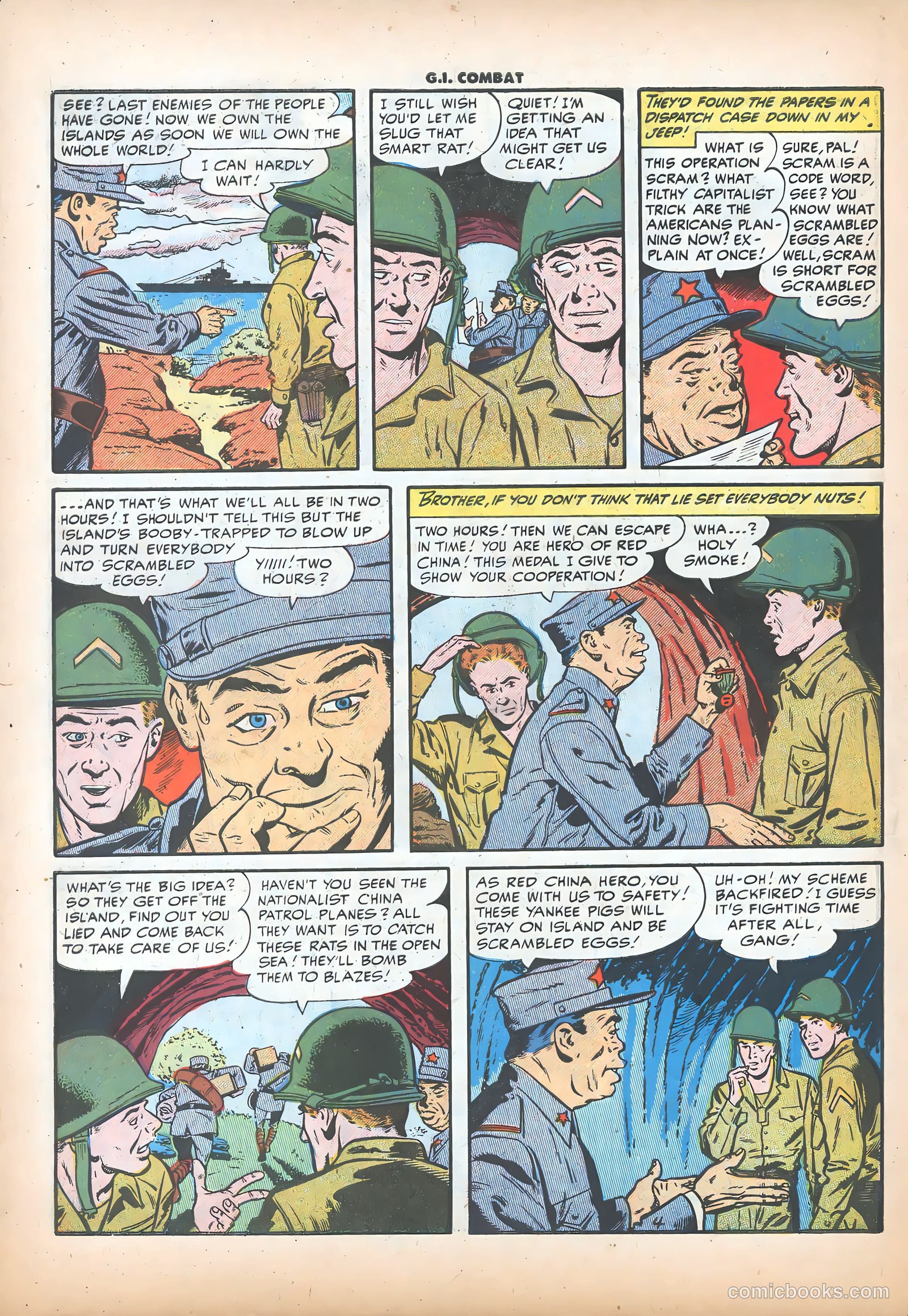 G.I. Combat #30 (1955) — page 30 of 36