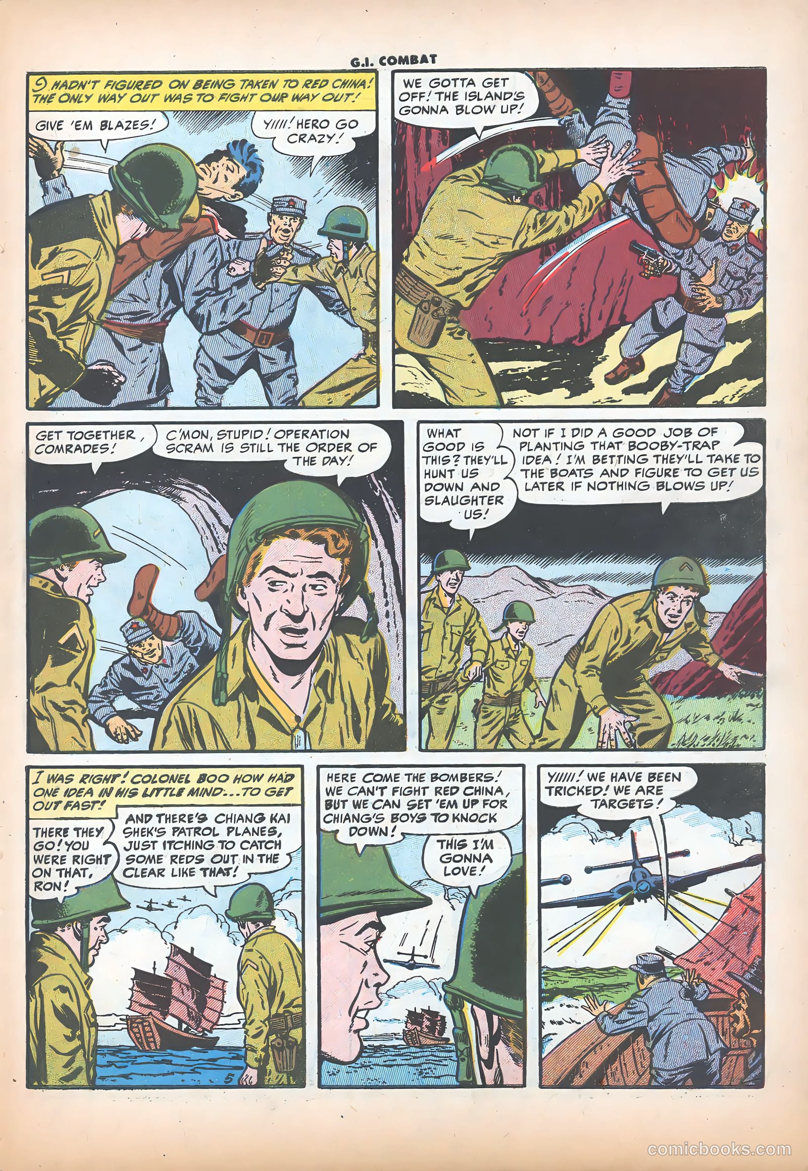 G.I. Combat #30 (1955) — page 31 of 36