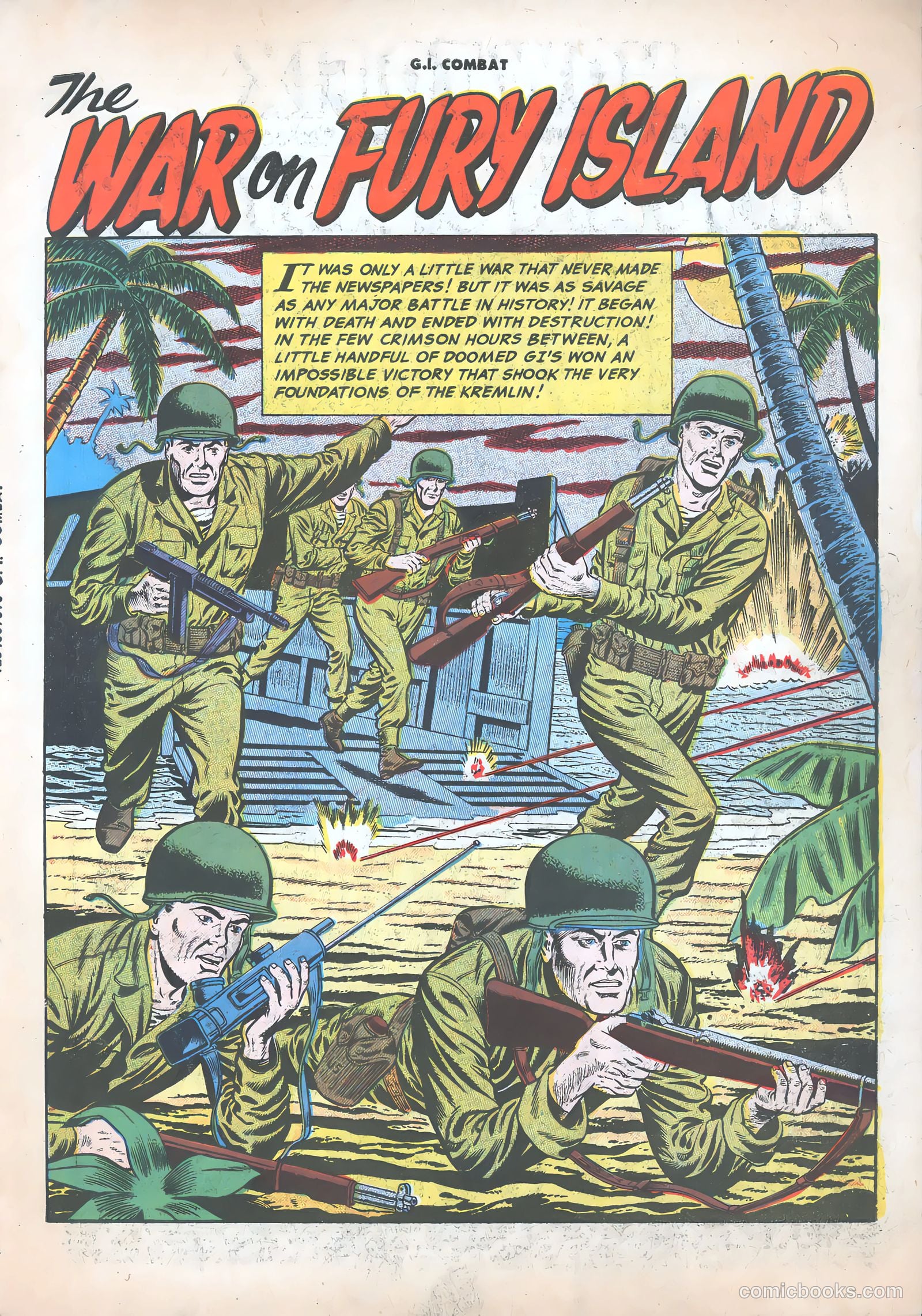 G.I. Combat #31 (1955) — page 3 of 36