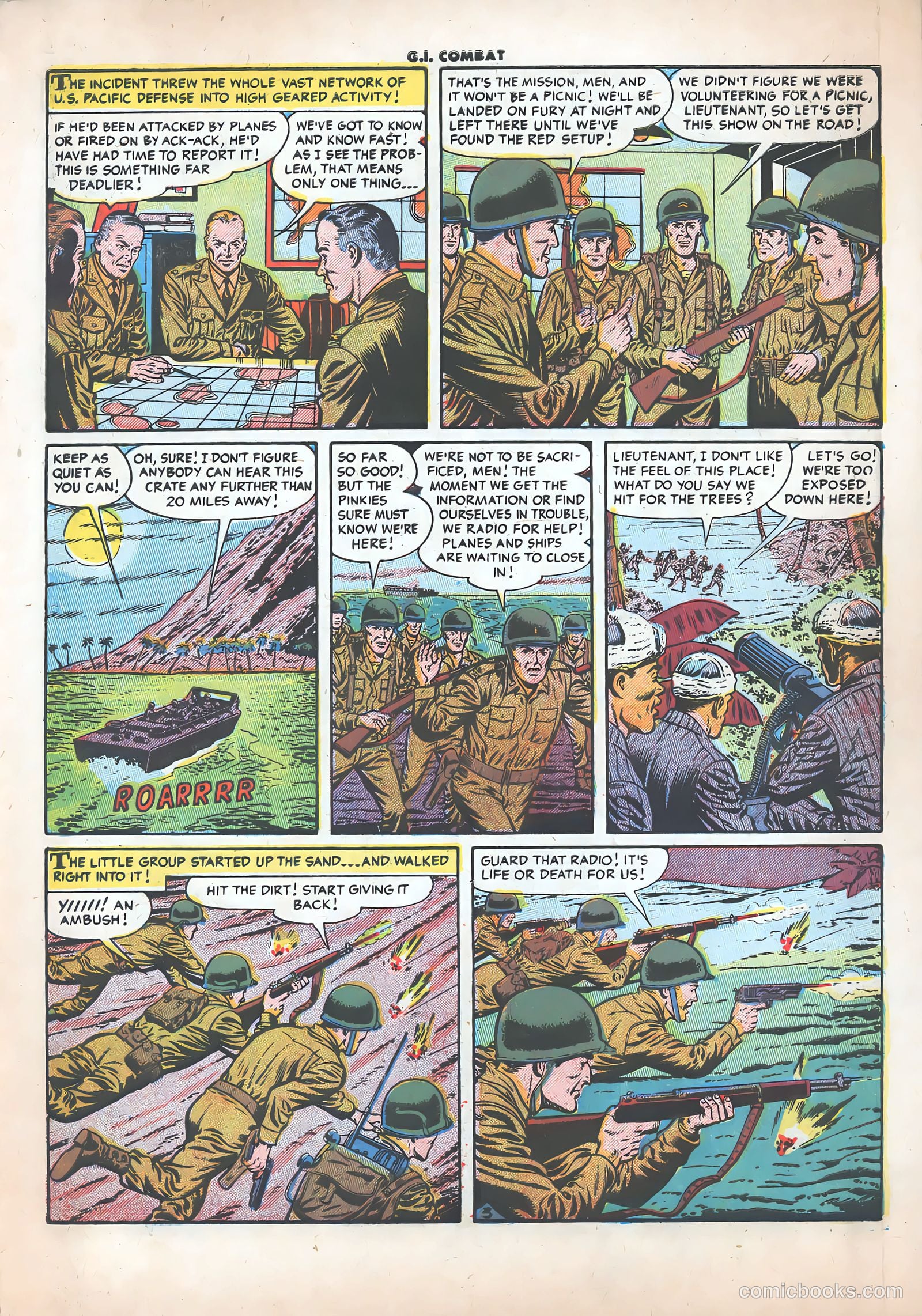 G.I. Combat #31 (1955) — page 5 of 36