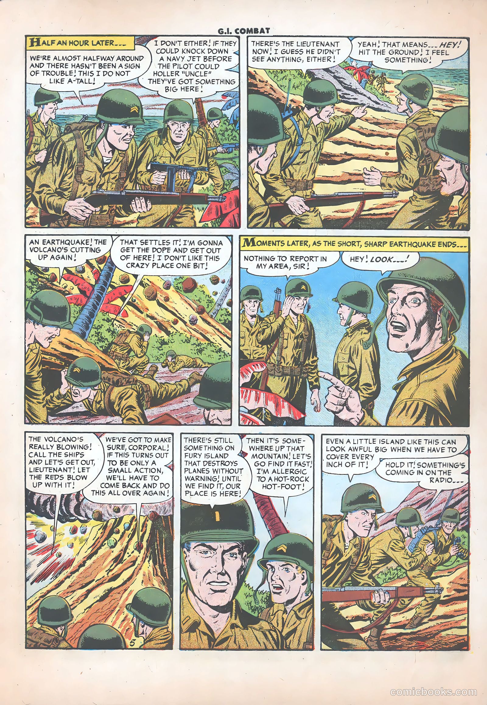 G.I. Combat #31 (1955) — page 7 of 36
