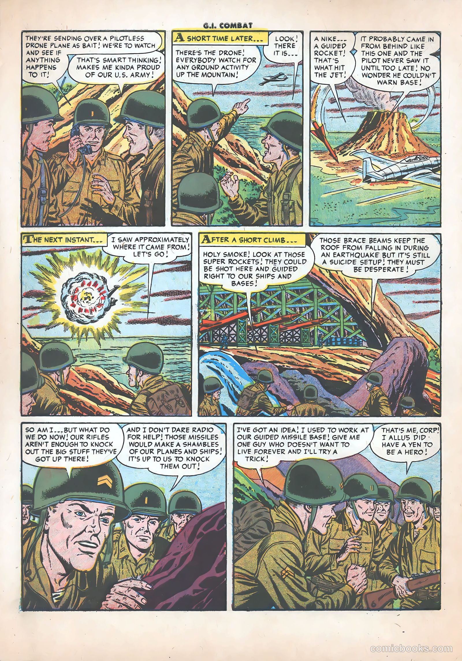 G.I. Combat #31 (1955) — page 8 of 36