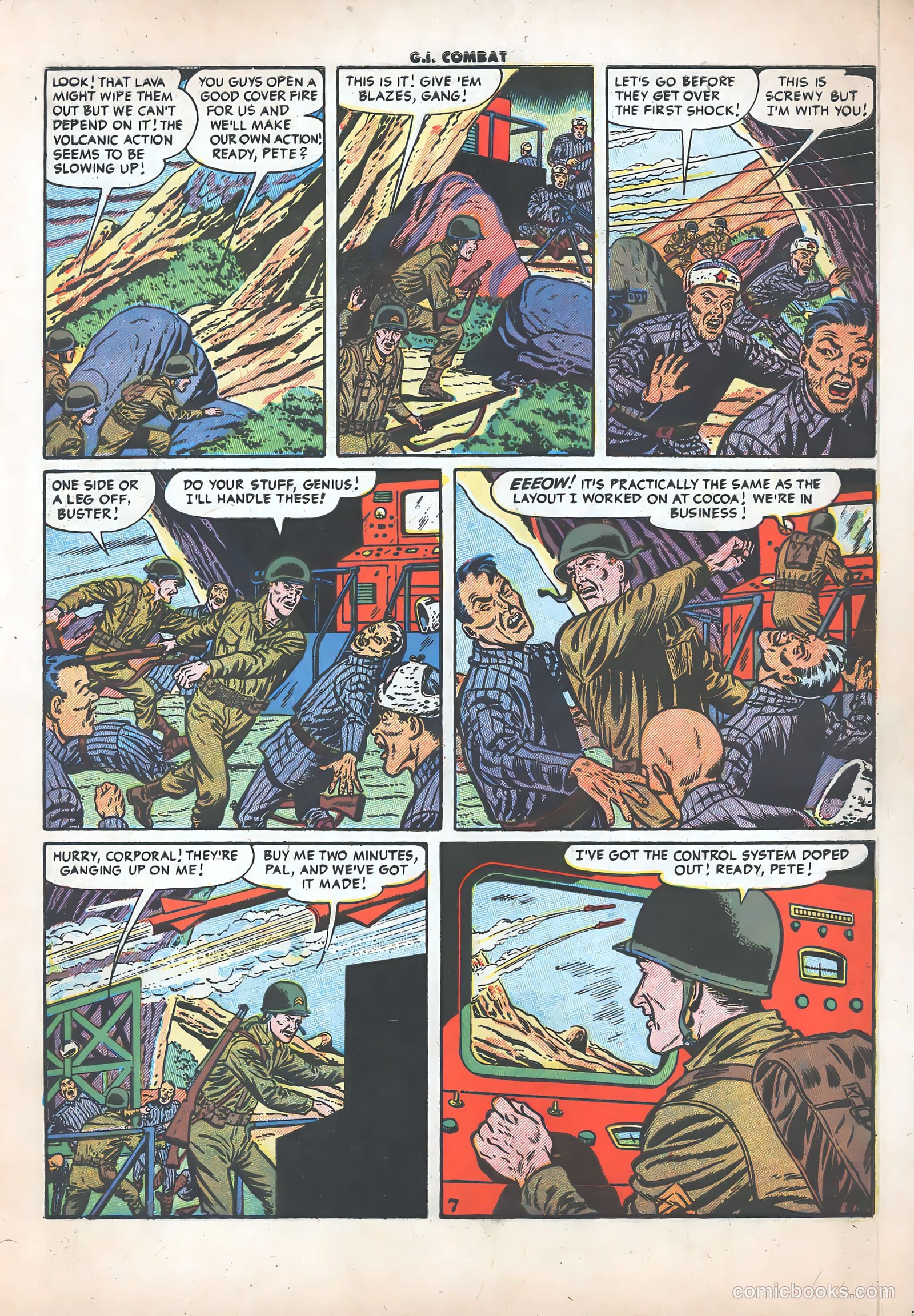 G.I. Combat #31 (1955) — page 9 of 36