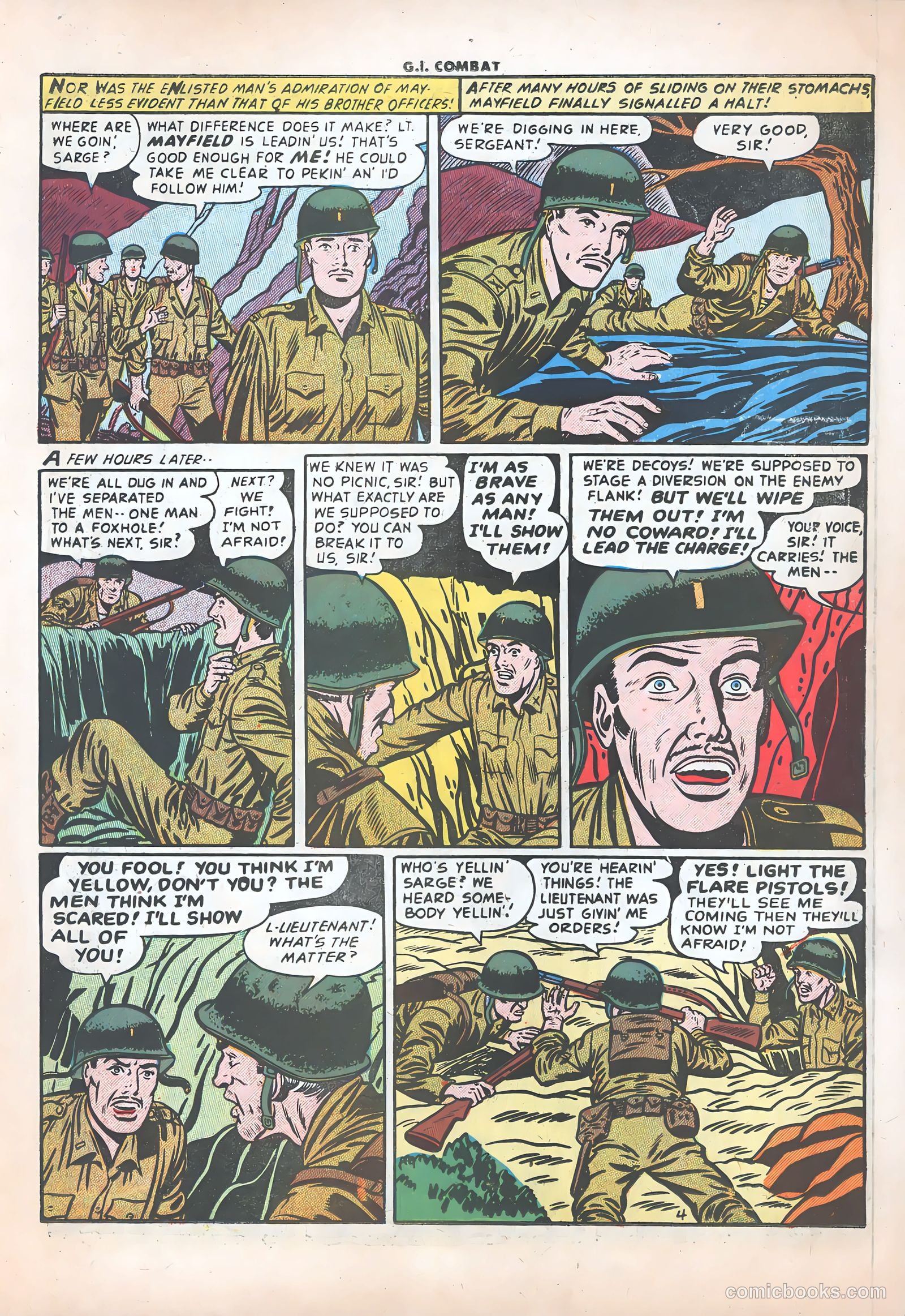 G.I. Combat #31 (1955) — page 15 of 36