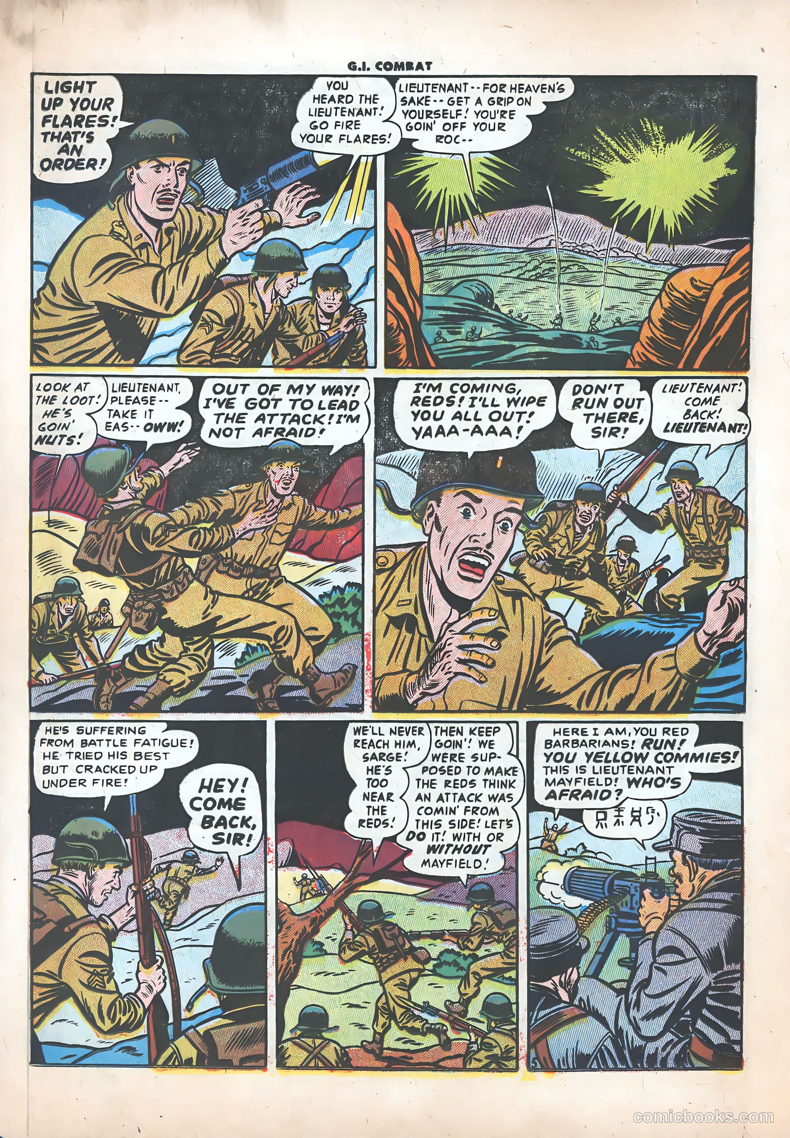 G.I. Combat #31 (1955) — page 16 of 36