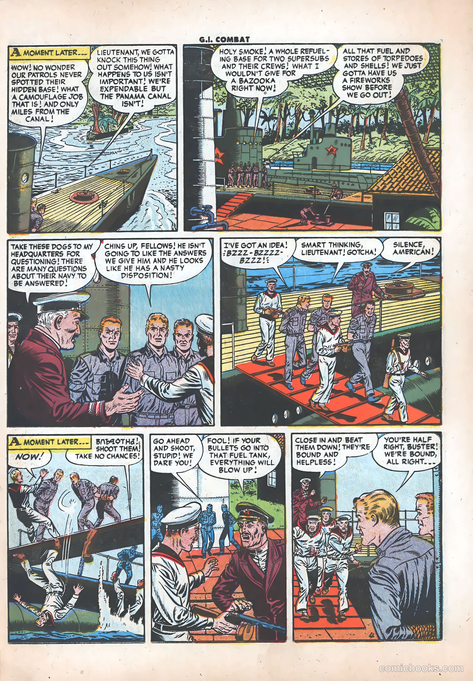 G.I. Combat #31 (1955) — page 21 of 36