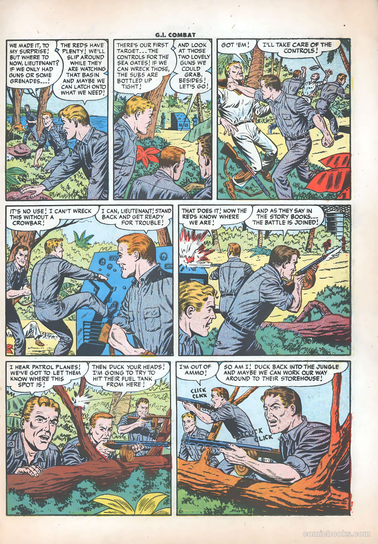 G.I. Combat #31 (1955) — page 23 of 36
