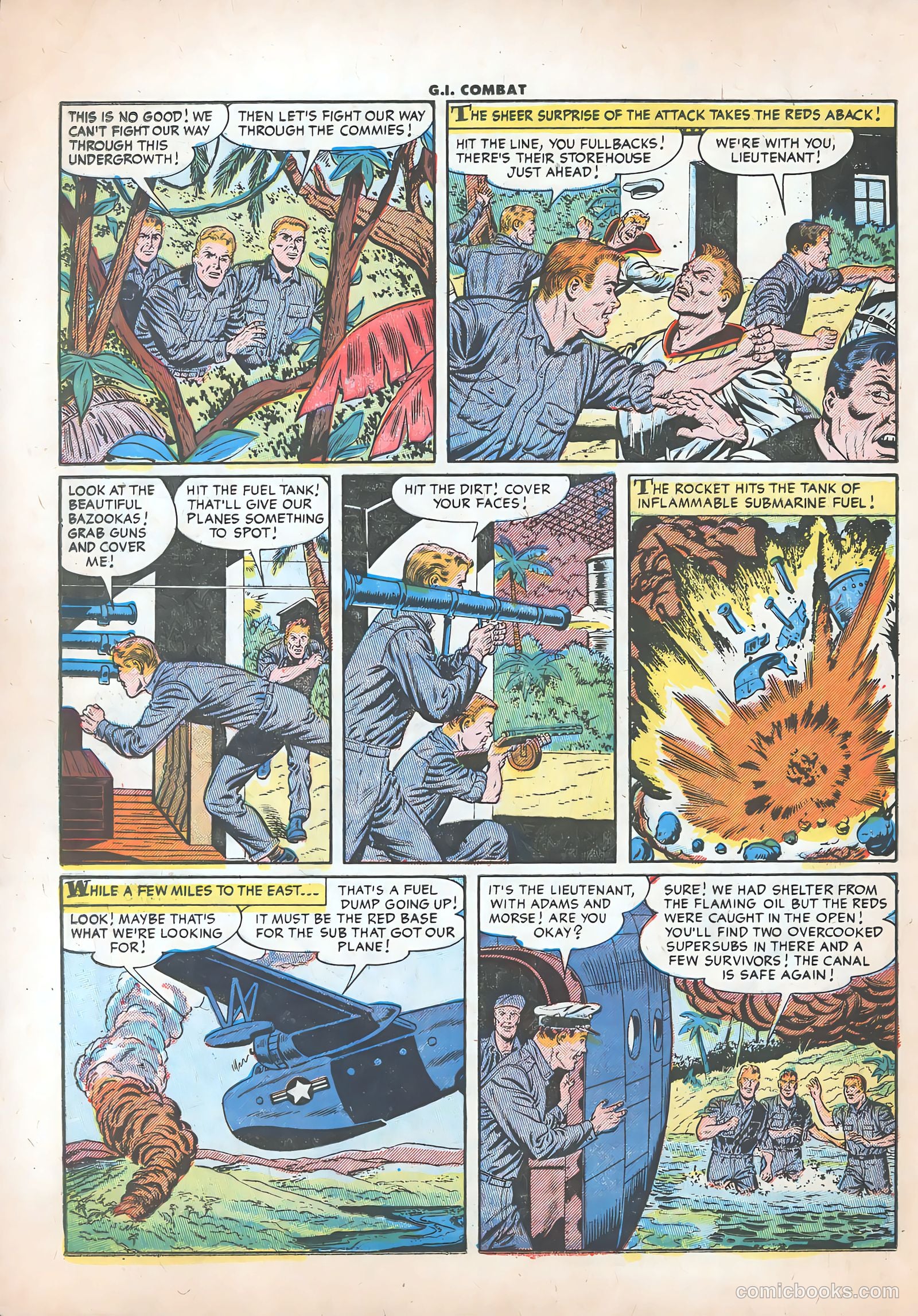 G.I. Combat #31 (1955) — page 24 of 36