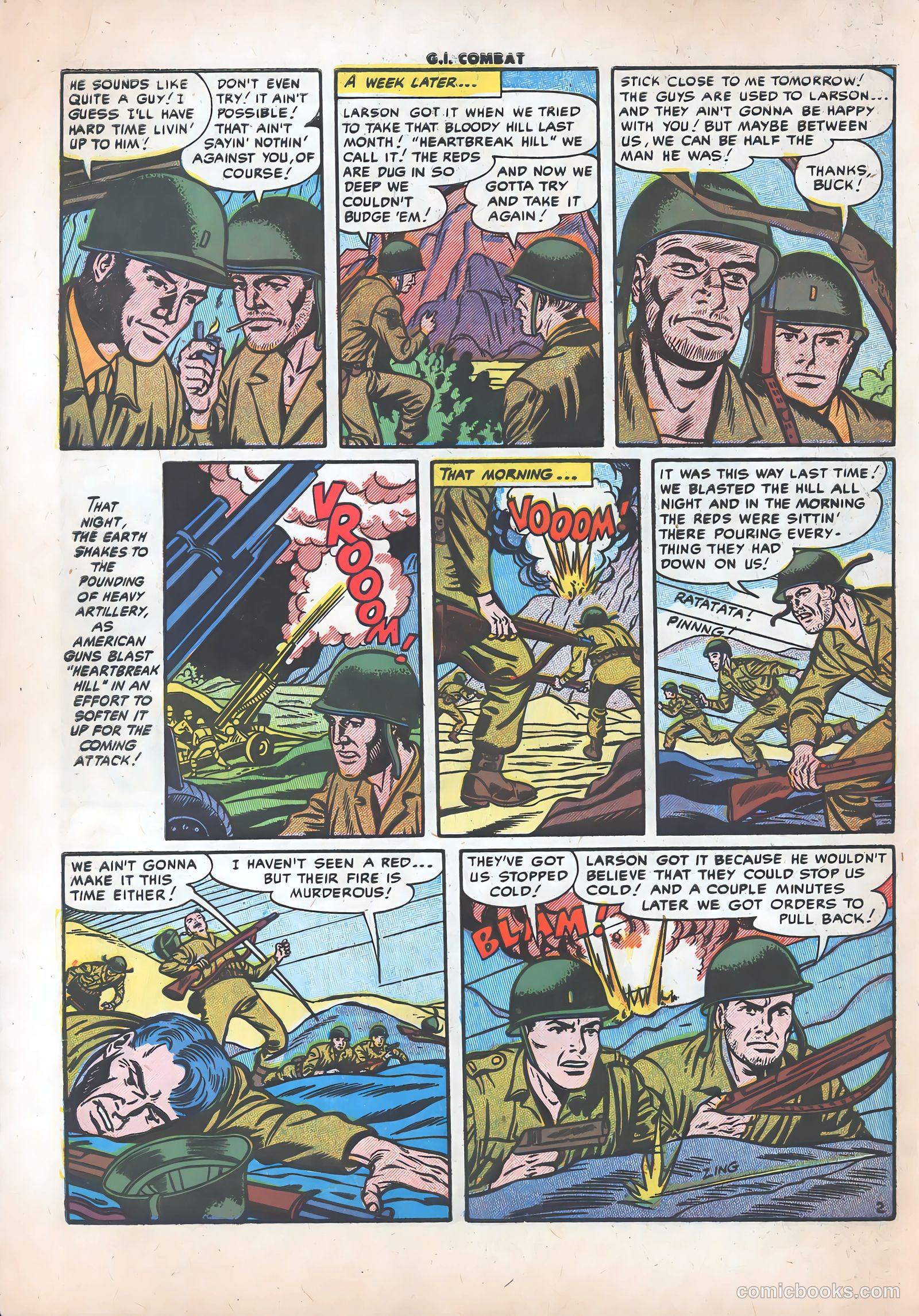 G.I. Combat #31 (1955) — page 28 of 36
