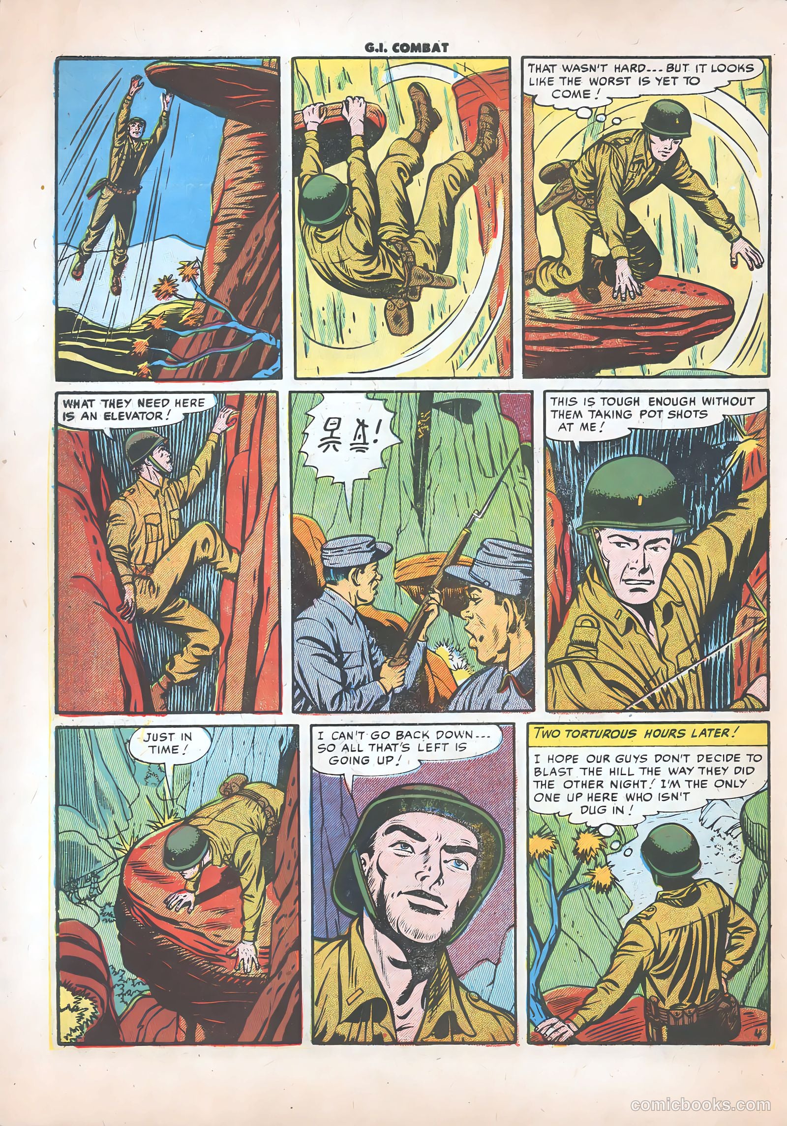 G.I. Combat #31 (1955) — page 30 of 36