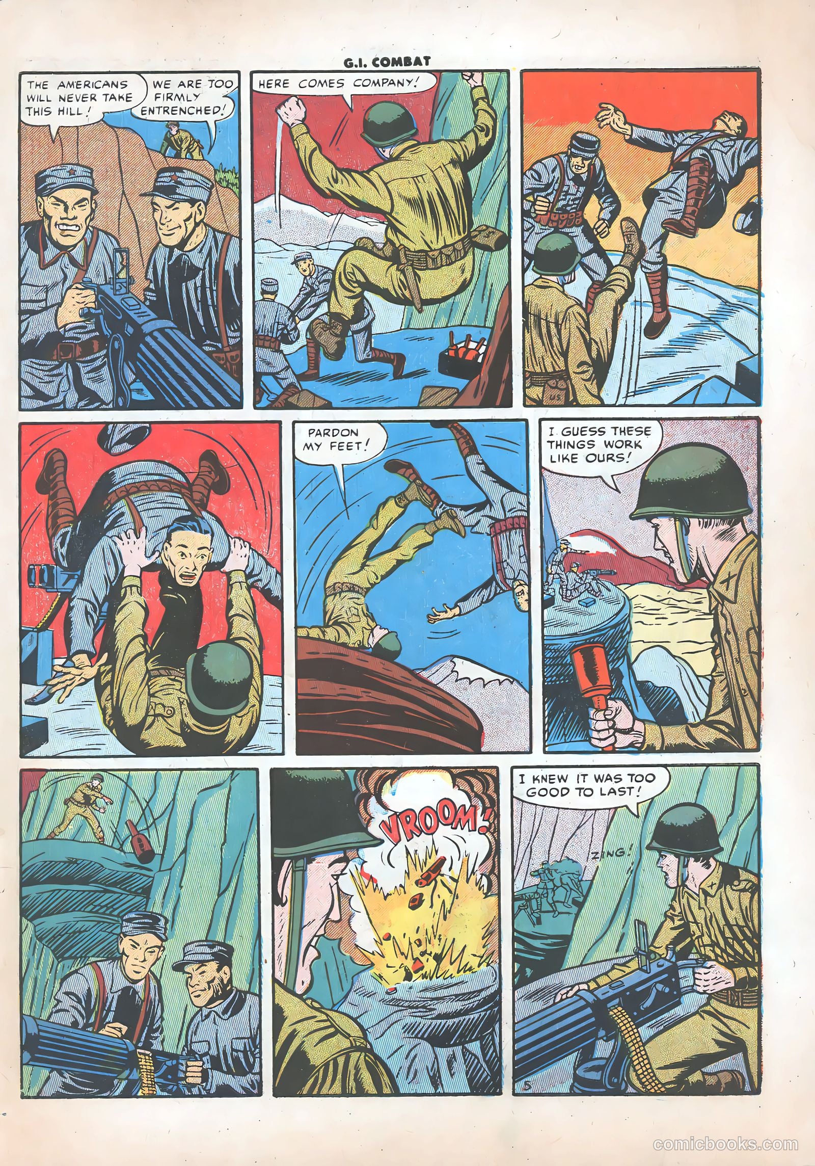 G.I. Combat #31 (1955) — page 31 of 36