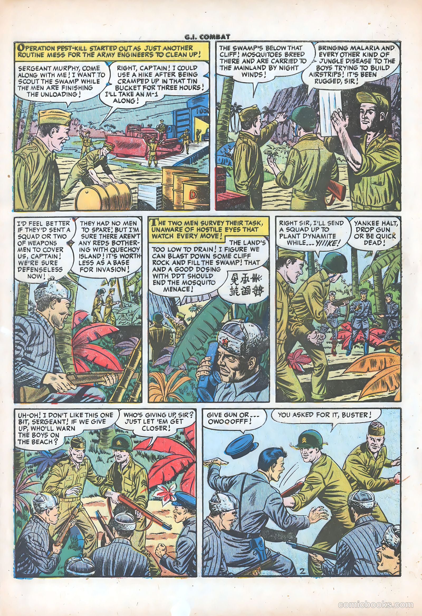 G.I. Combat #32 (1956) — page 4 of 36