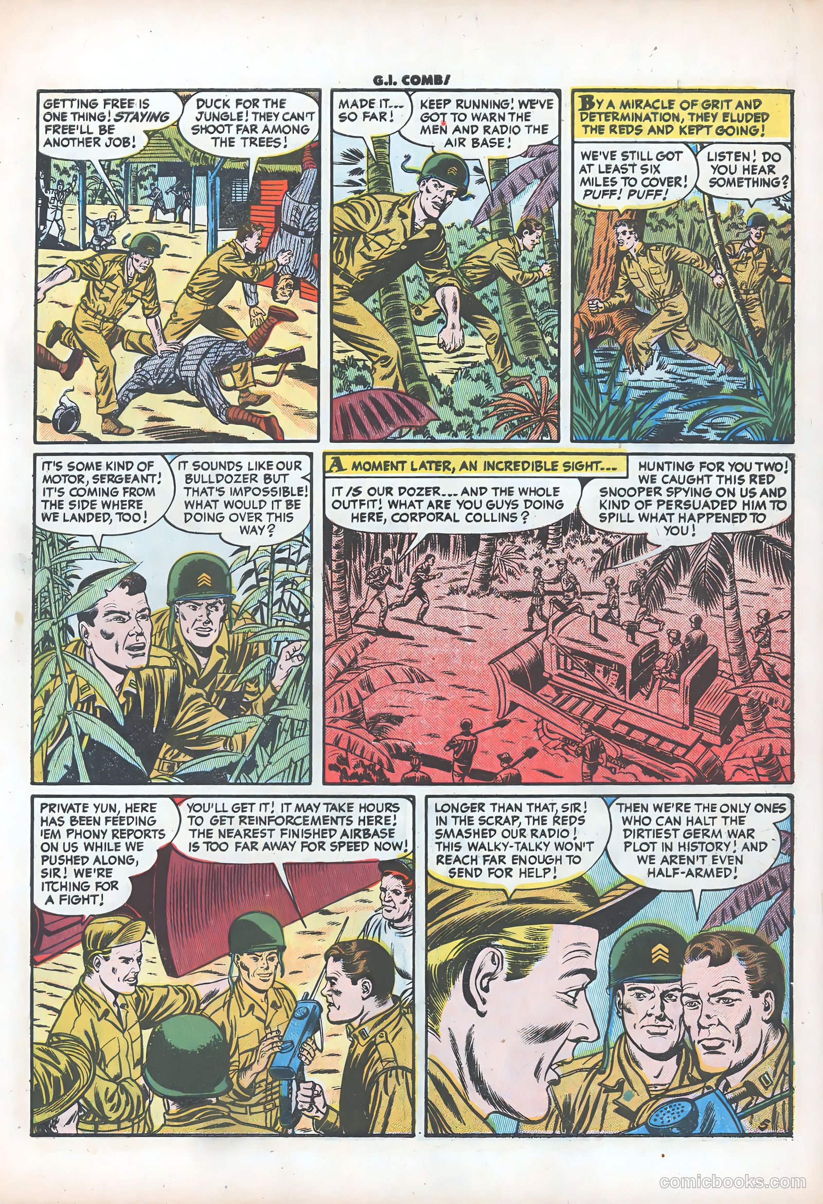G.I. Combat #32 (1956) — page 7 of 36