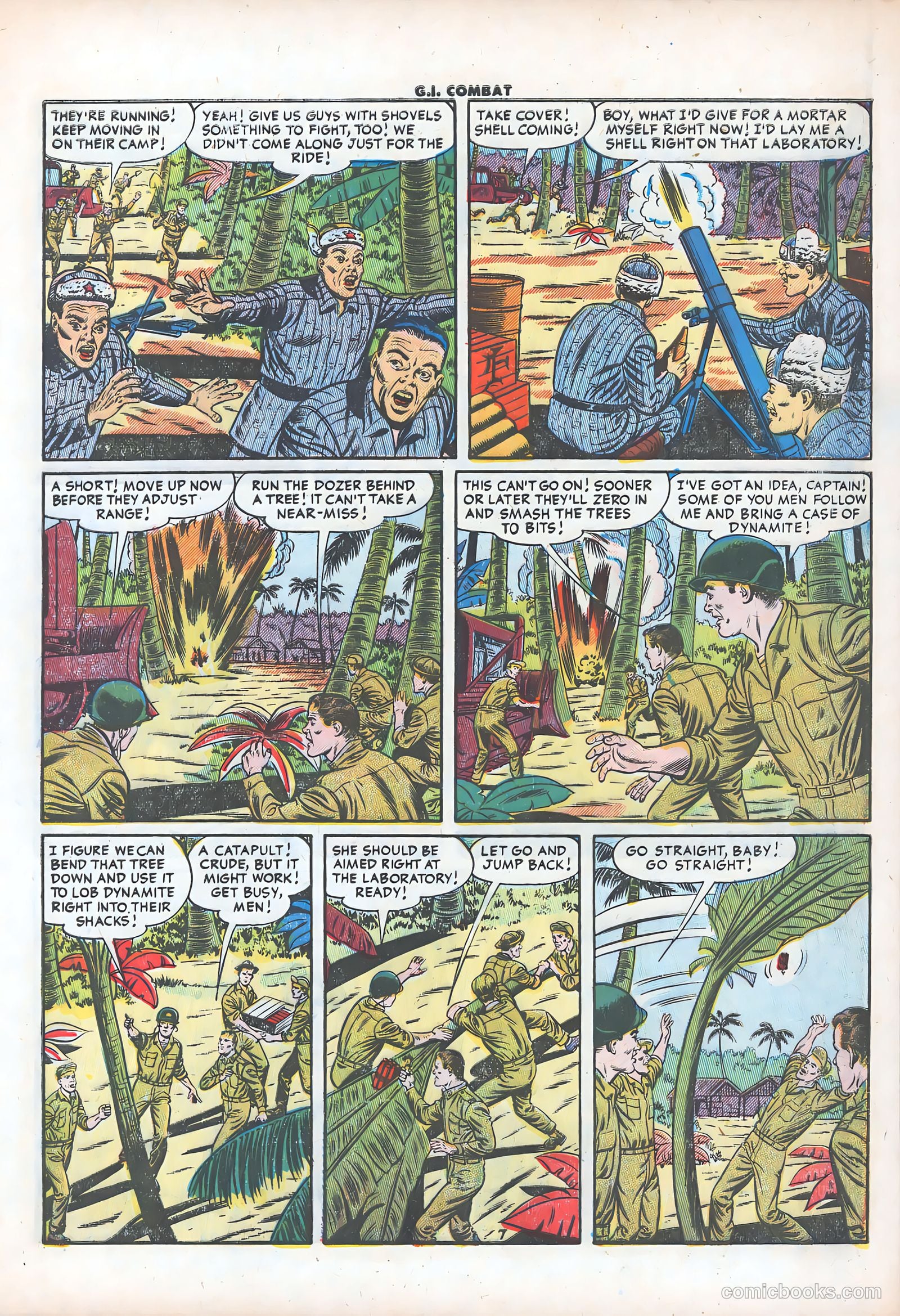 G.I. Combat #32 (1956) — page 9 of 36