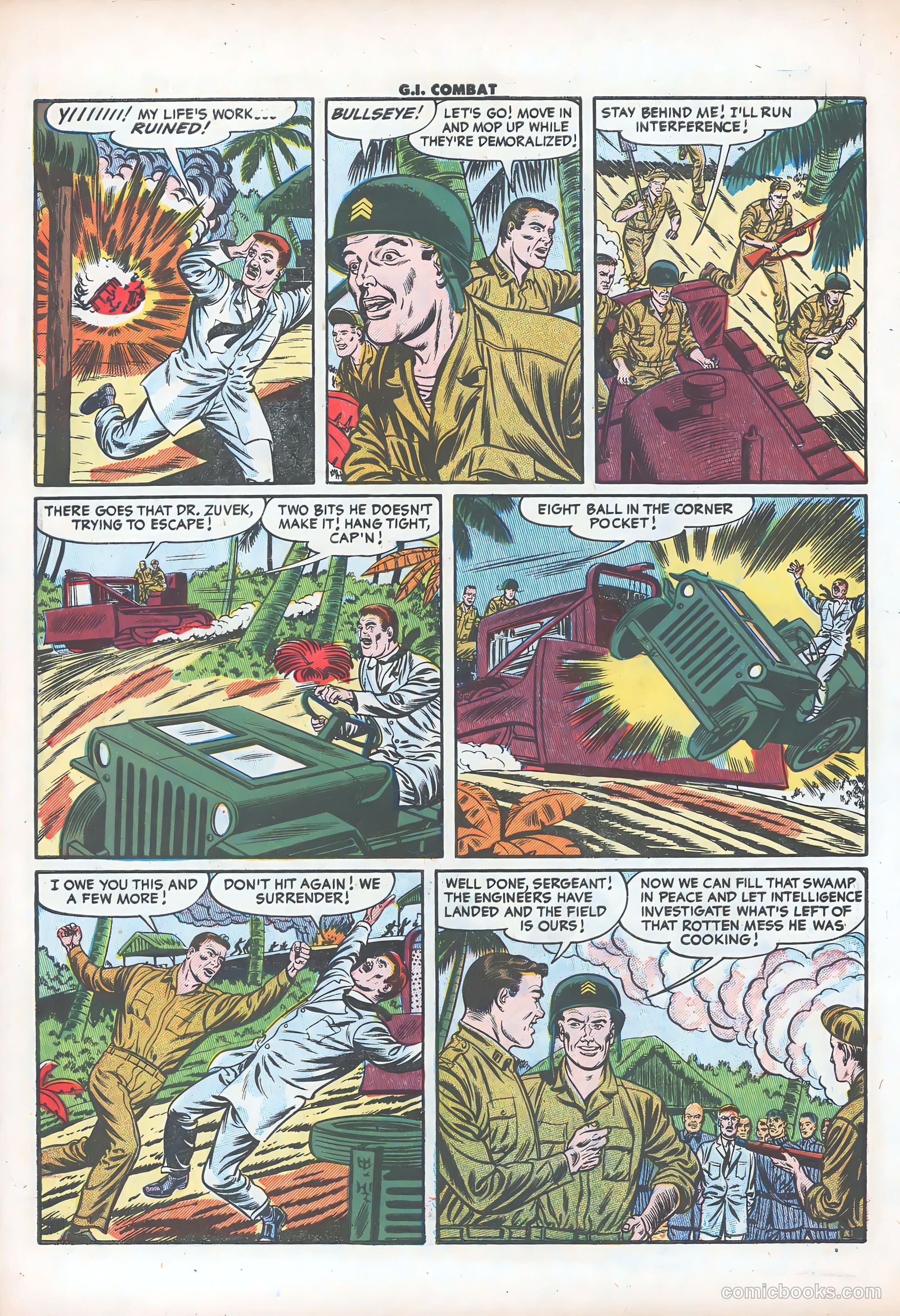 G.I. Combat #32 (1956) — page 10 of 36