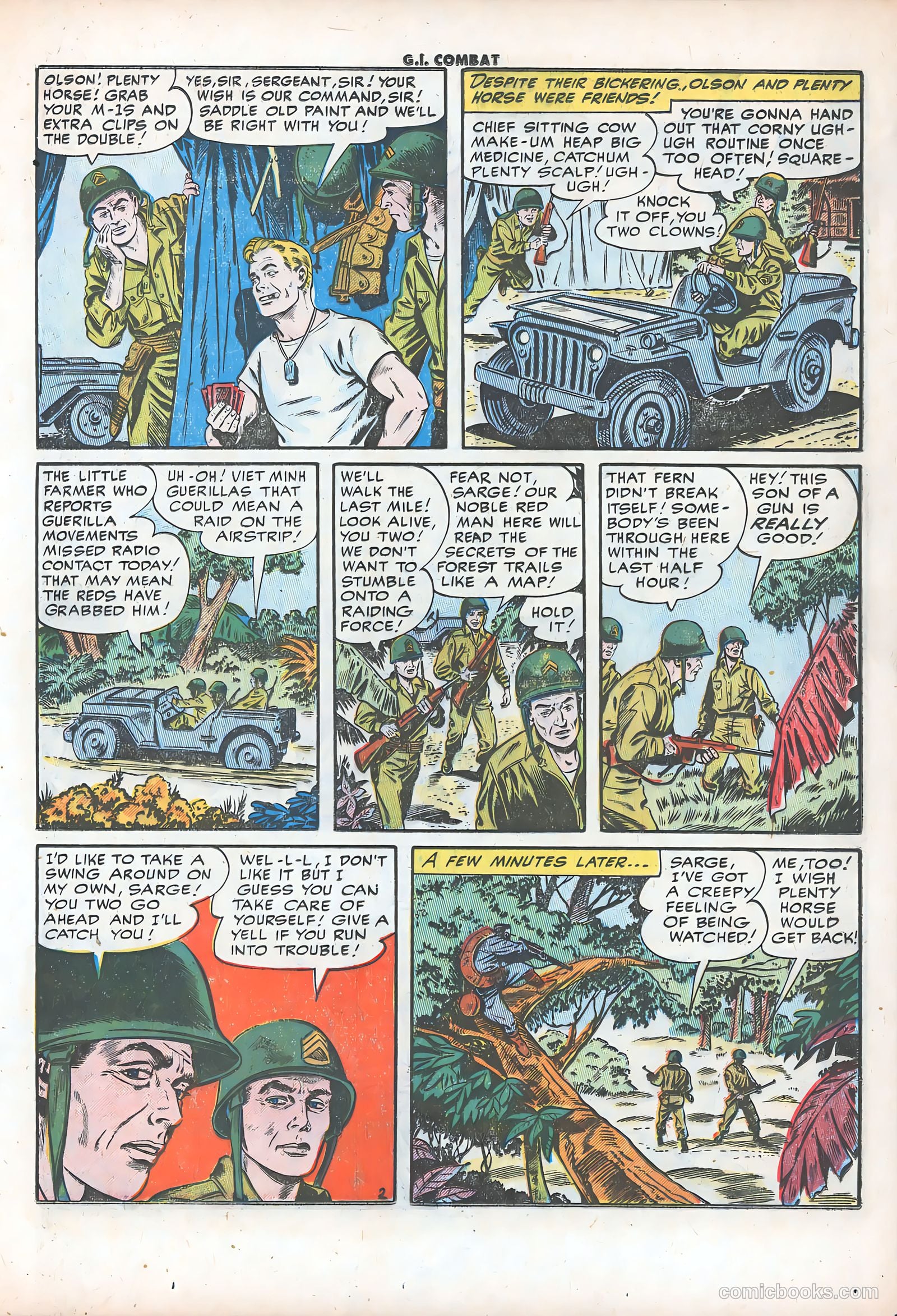 G.I. Combat #32 (1956) — page 13 of 36