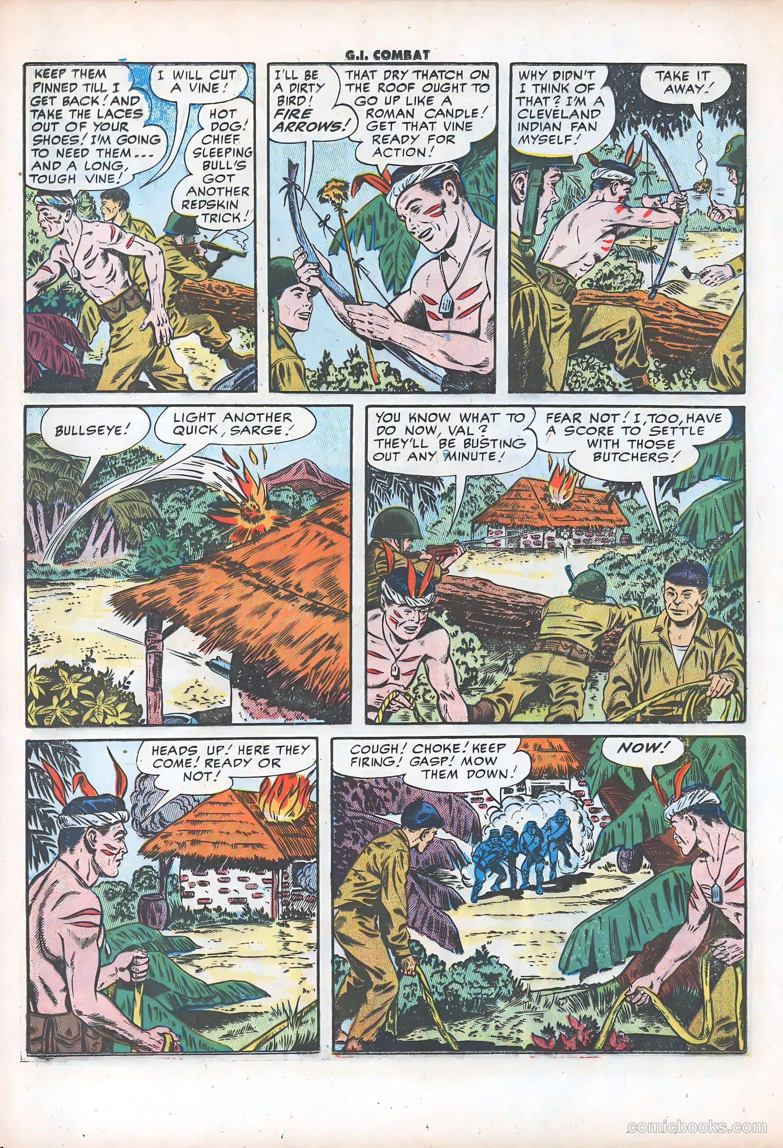 G.I. Combat #32 (1956) — page 16 of 36