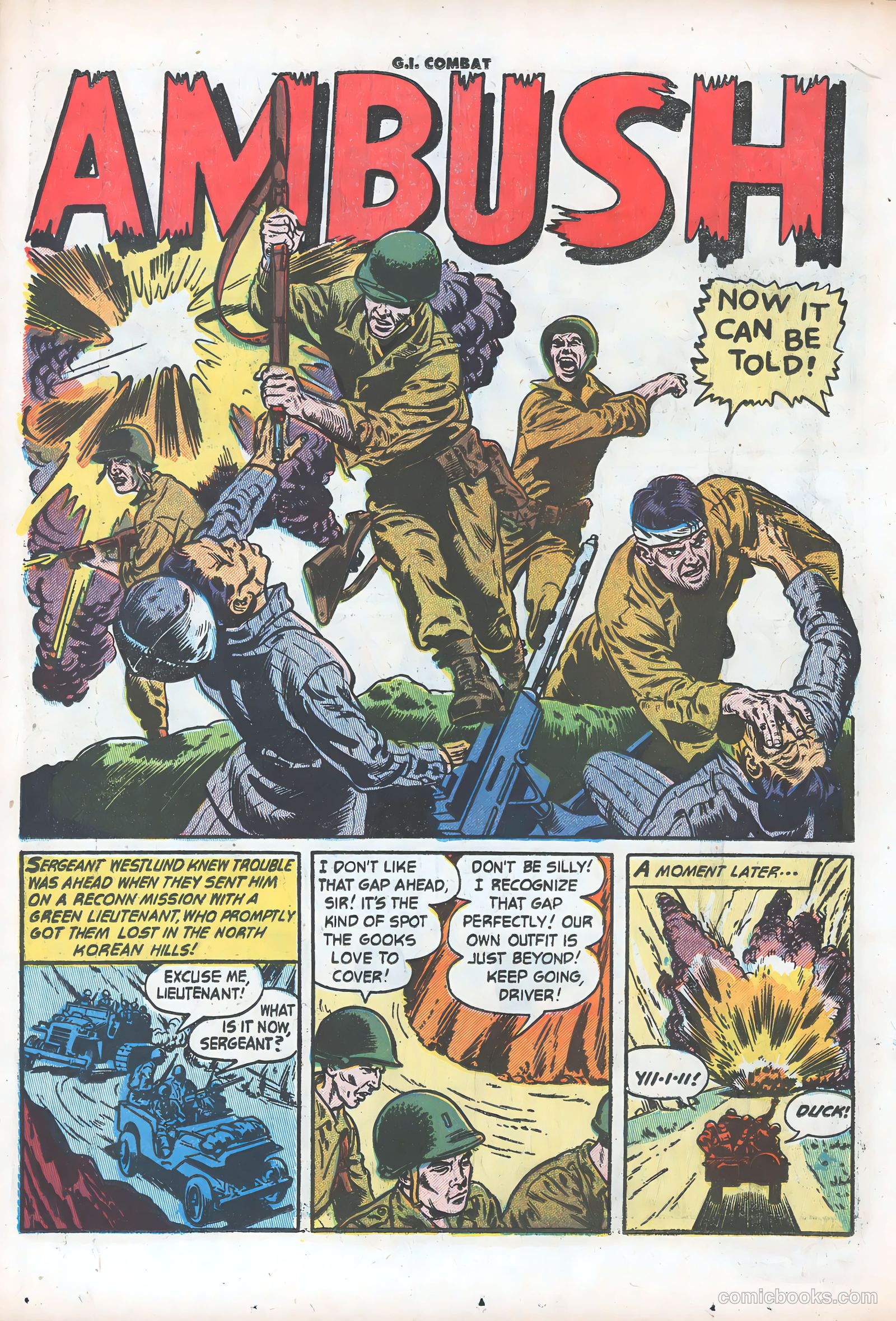 G.I. Combat #32 (1956) — page 18 of 36