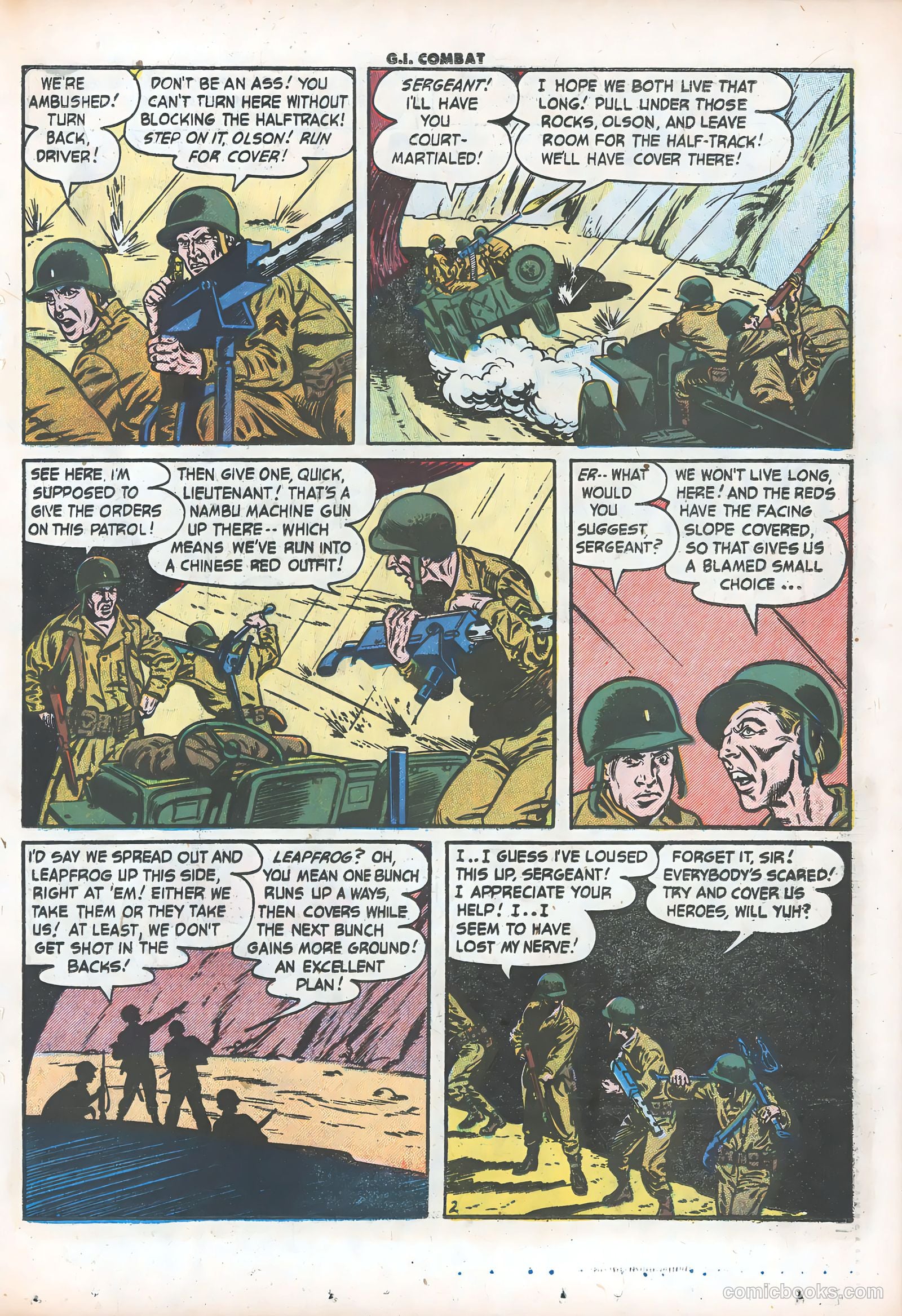 G.I. Combat #32 (1956) — page 19 of 36