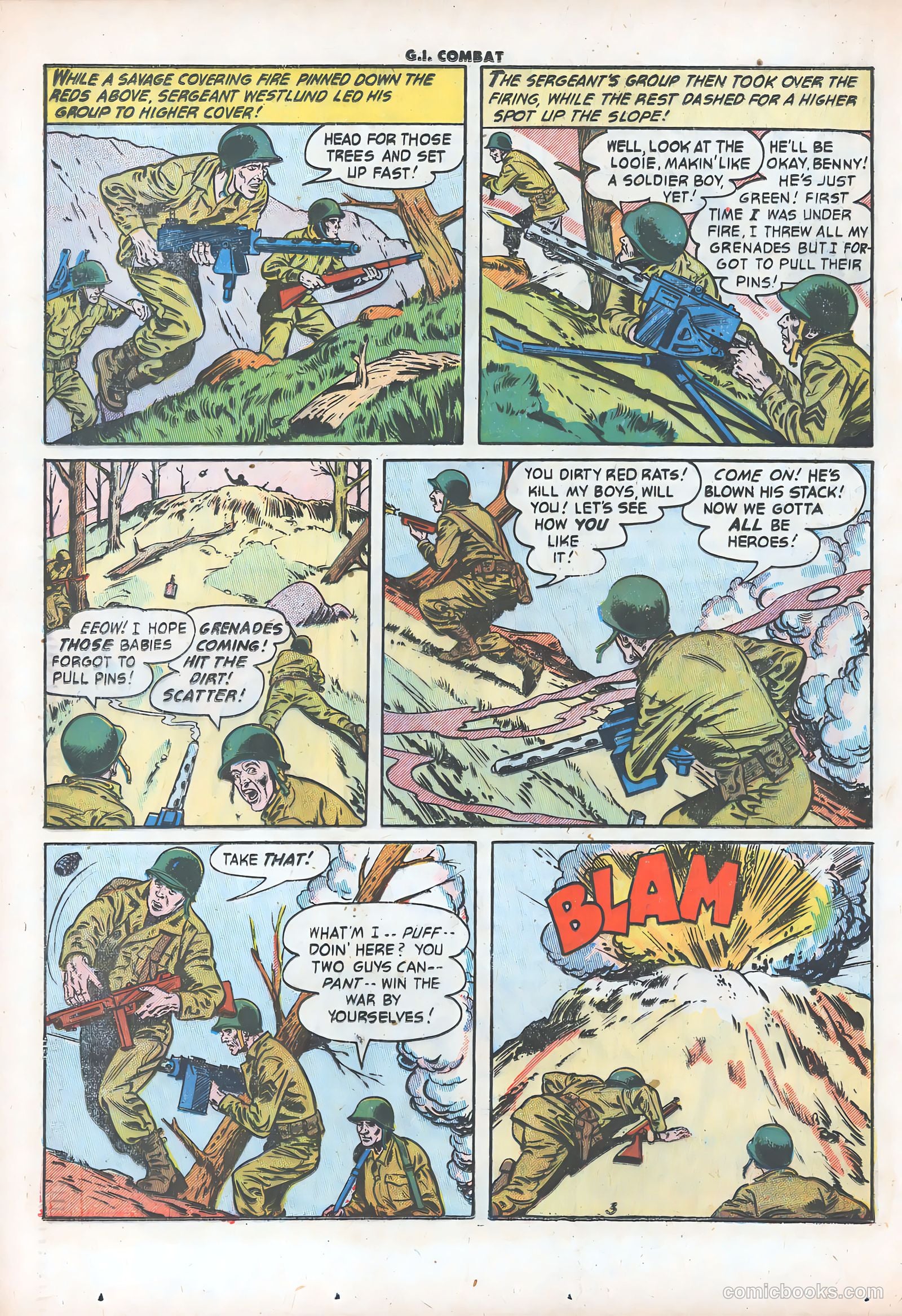 G.I. Combat #32 (1956) — page 20 of 36