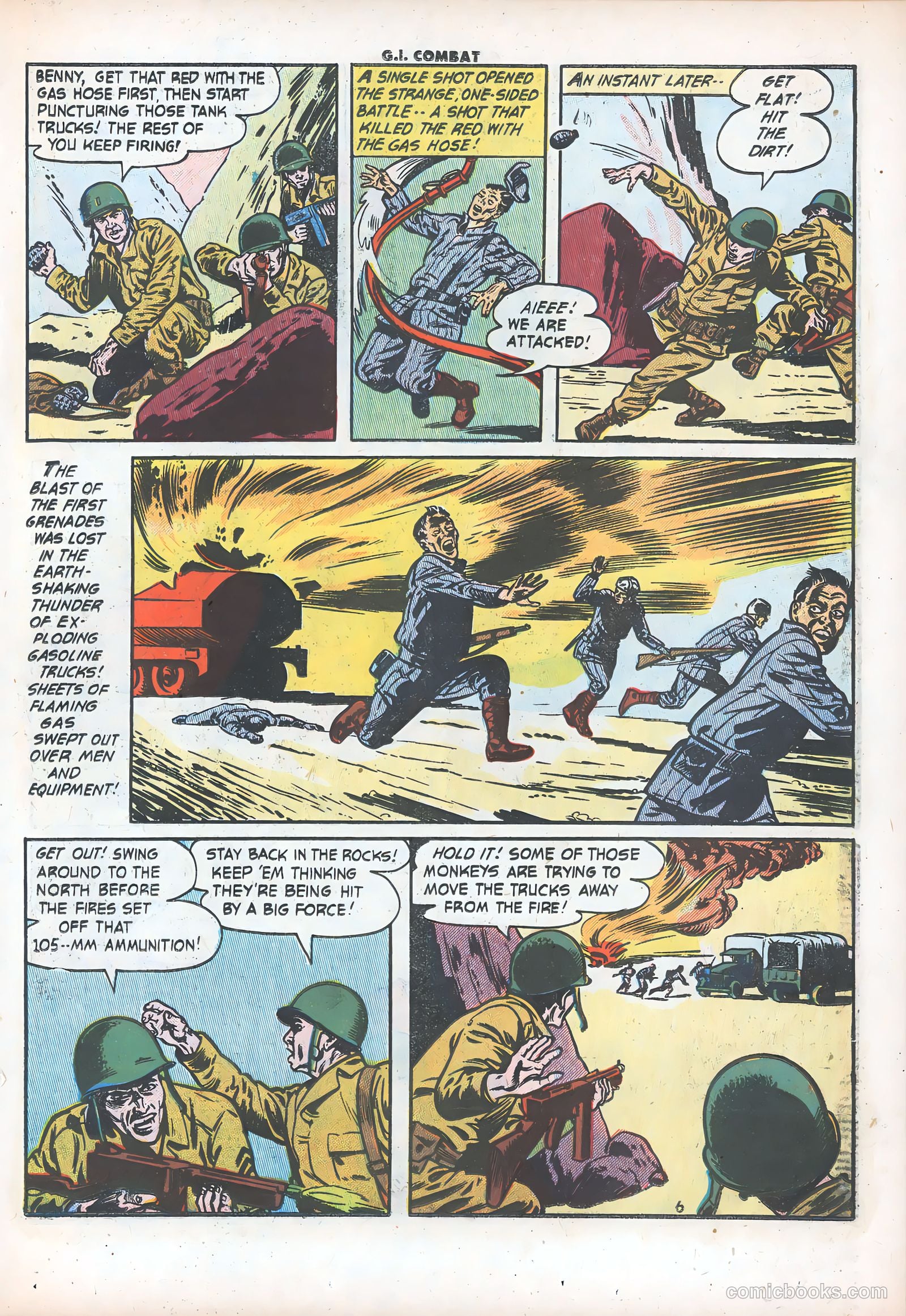 G.I. Combat #32 (1956) — page 23 of 36