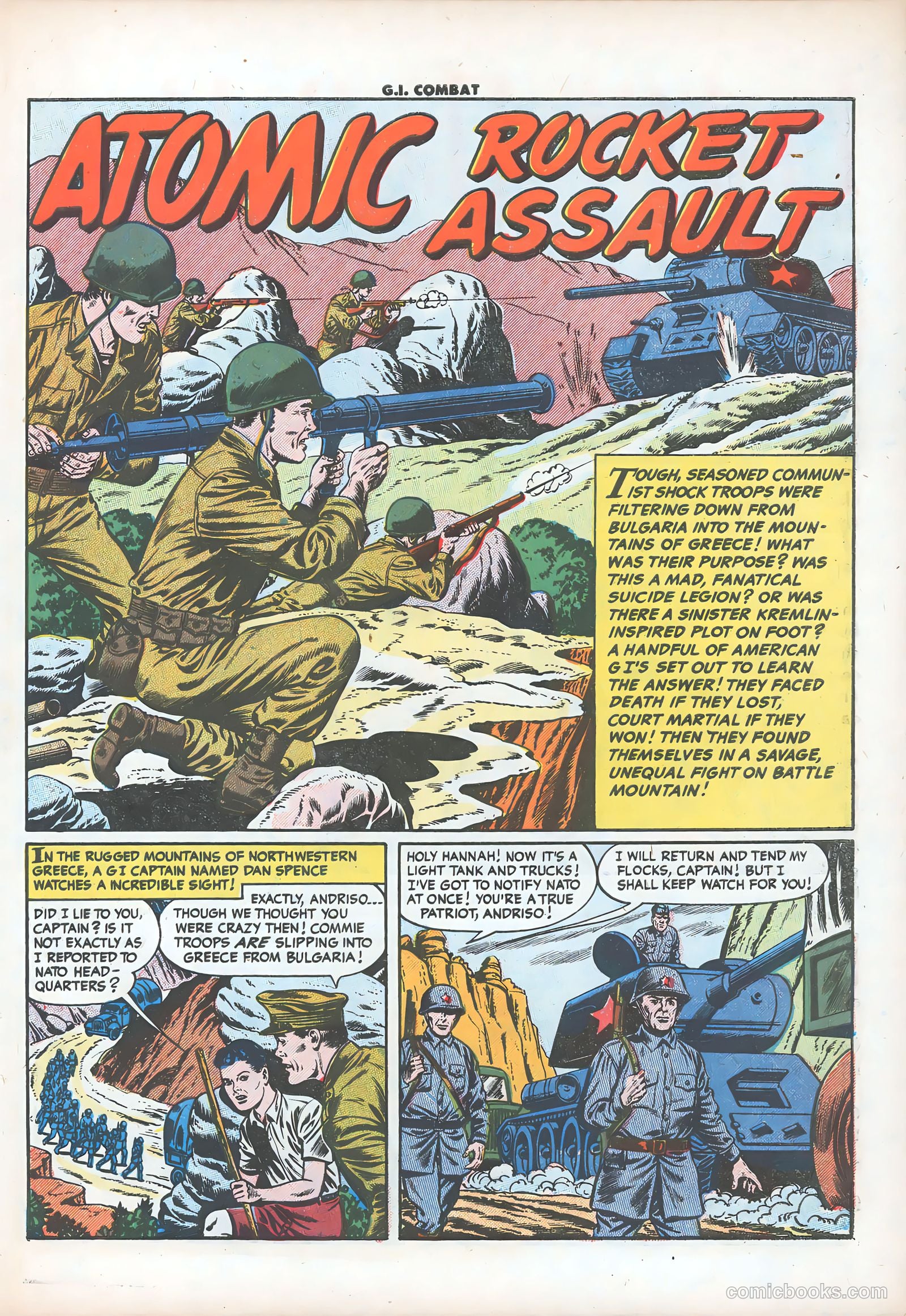 G.I. Combat #32 (1956) — page 27 of 36