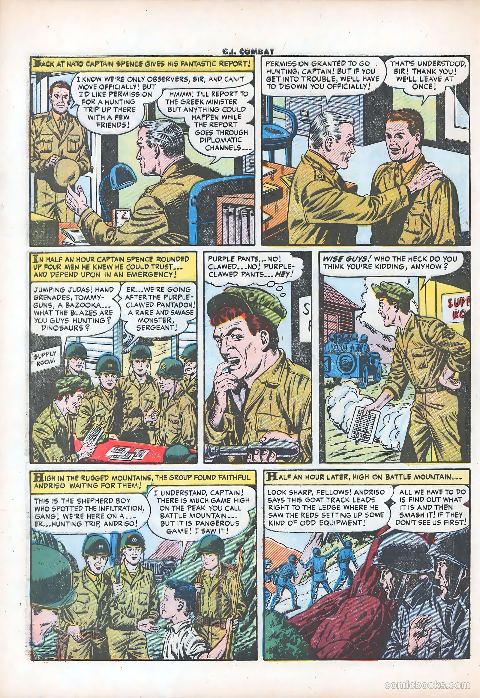 G.I. Combat #32 (1956) — page 28 of 36