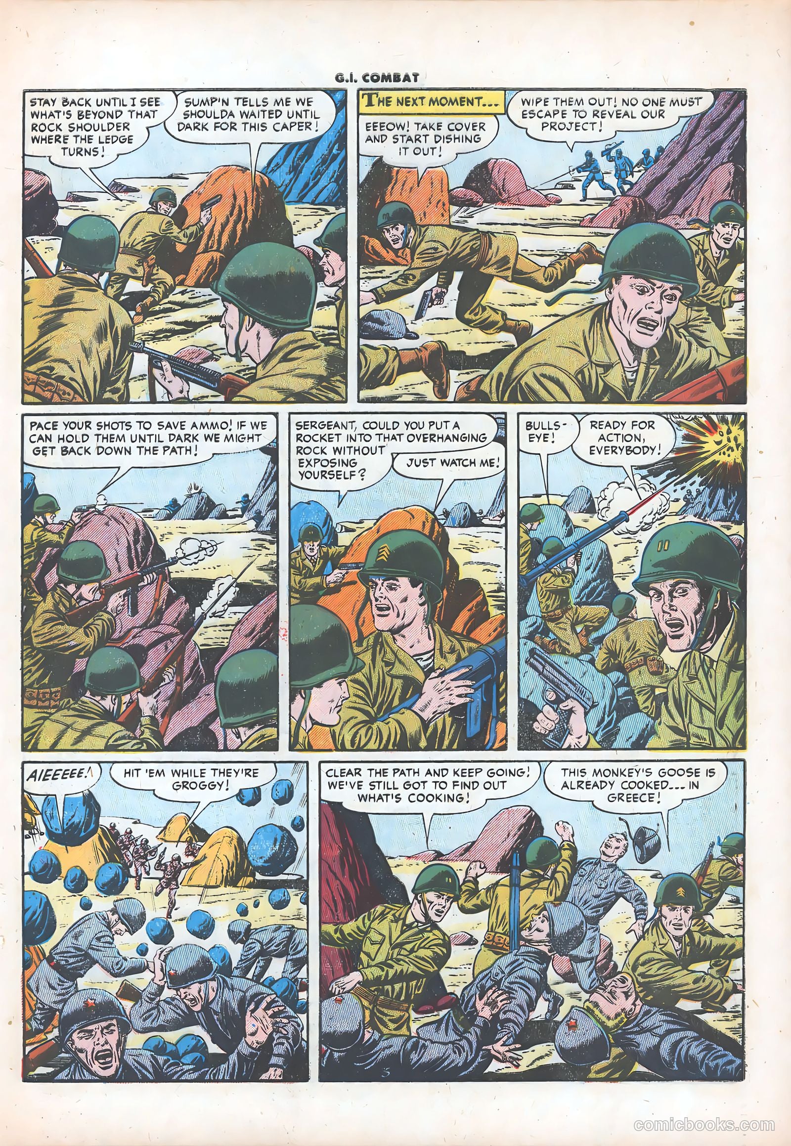 G.I. Combat #32 (1956) — page 29 of 36
