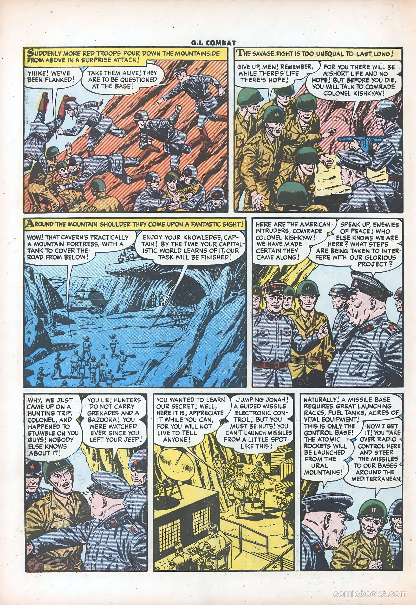 G.I. Combat #32 (1956) — page 30 of 36